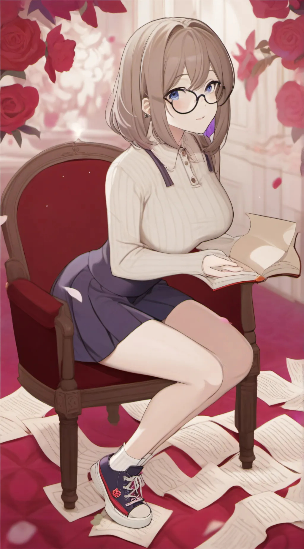 ai character: Victoria/Vicky background