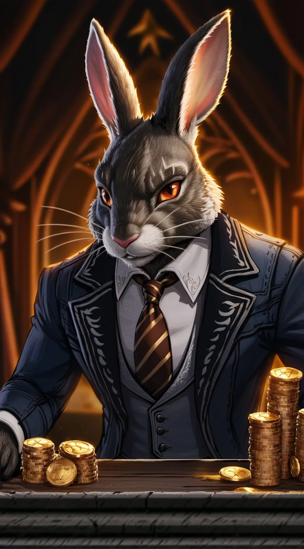 ai character: Bryan Rabbit background