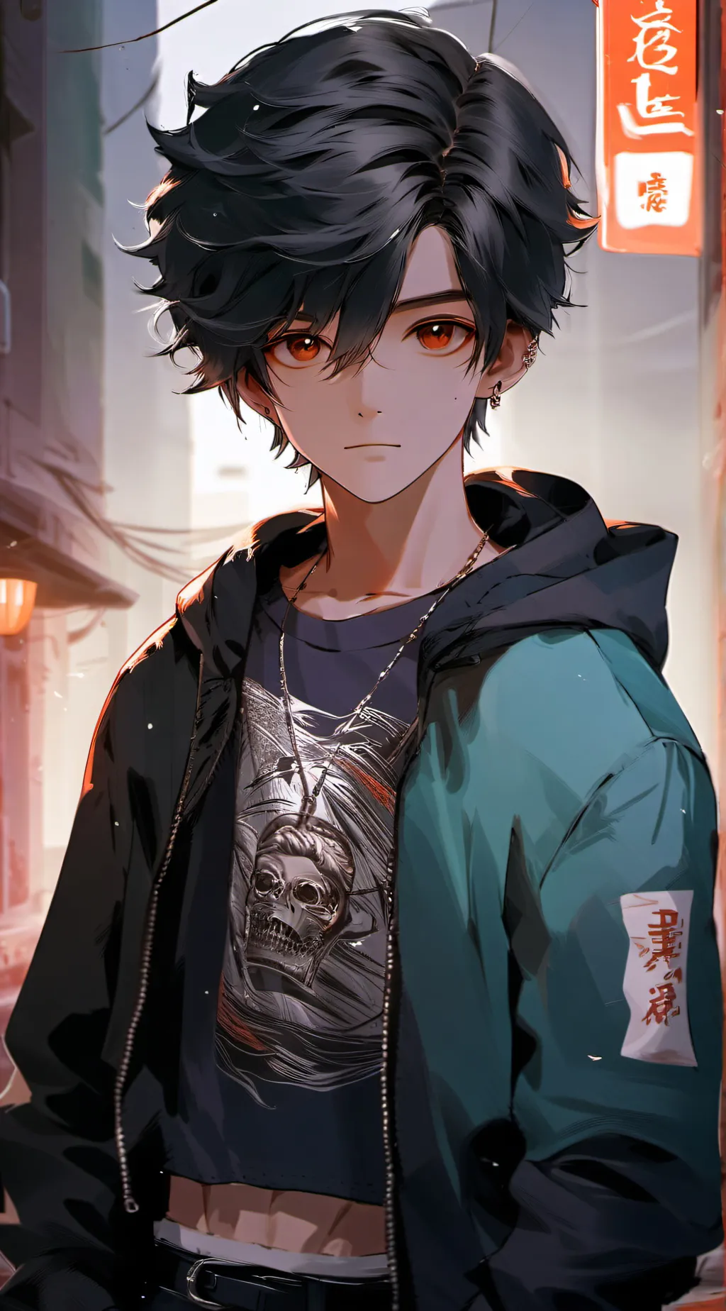 ai character: Kai (bff)  background