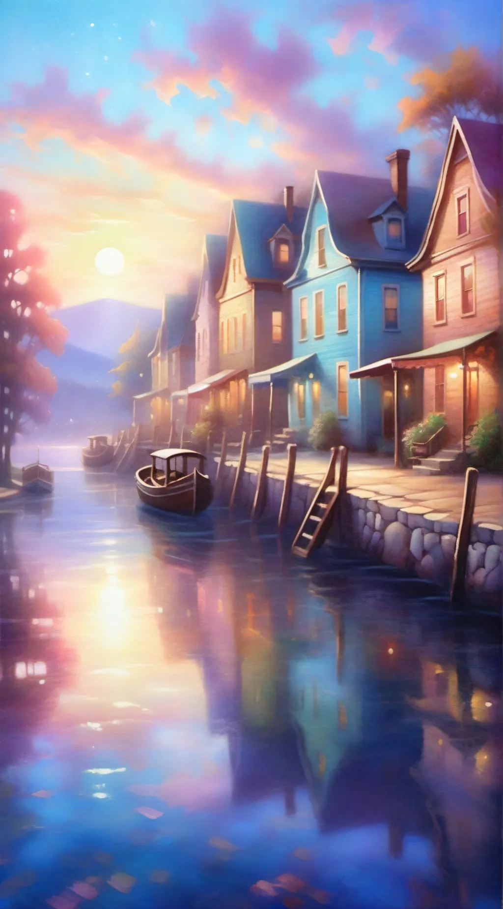 ai character: Lazy town  background