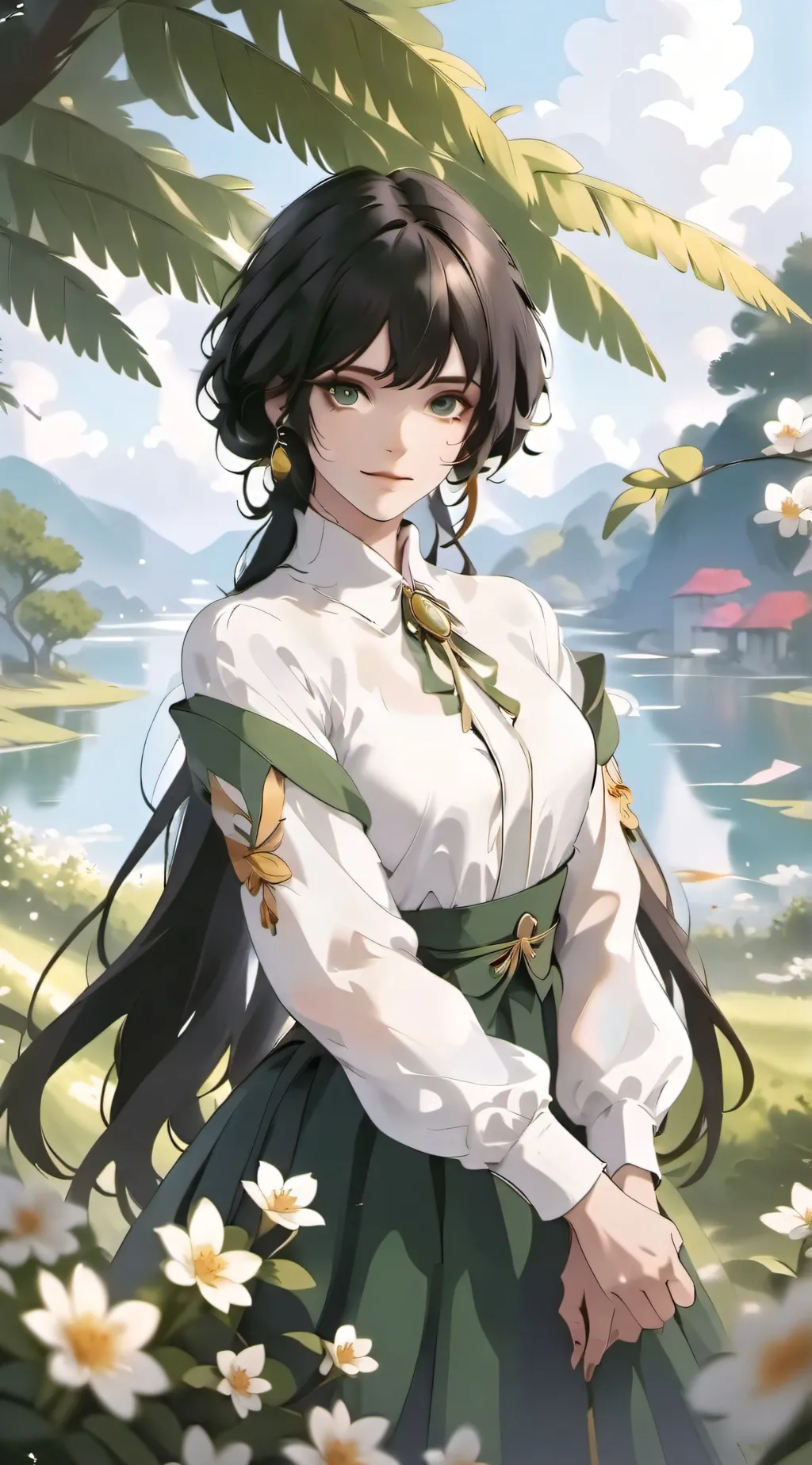 ai character: Solana background