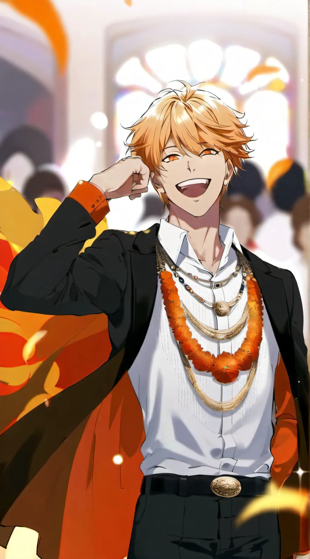 ai character: Denji background