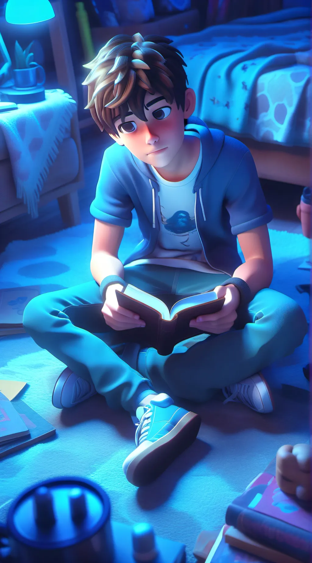 ai character: mike background