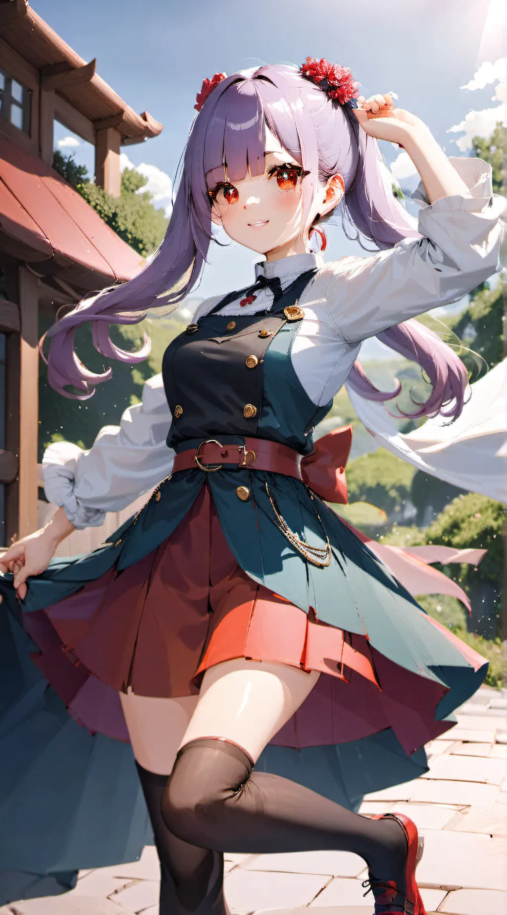 ai character: hija  background