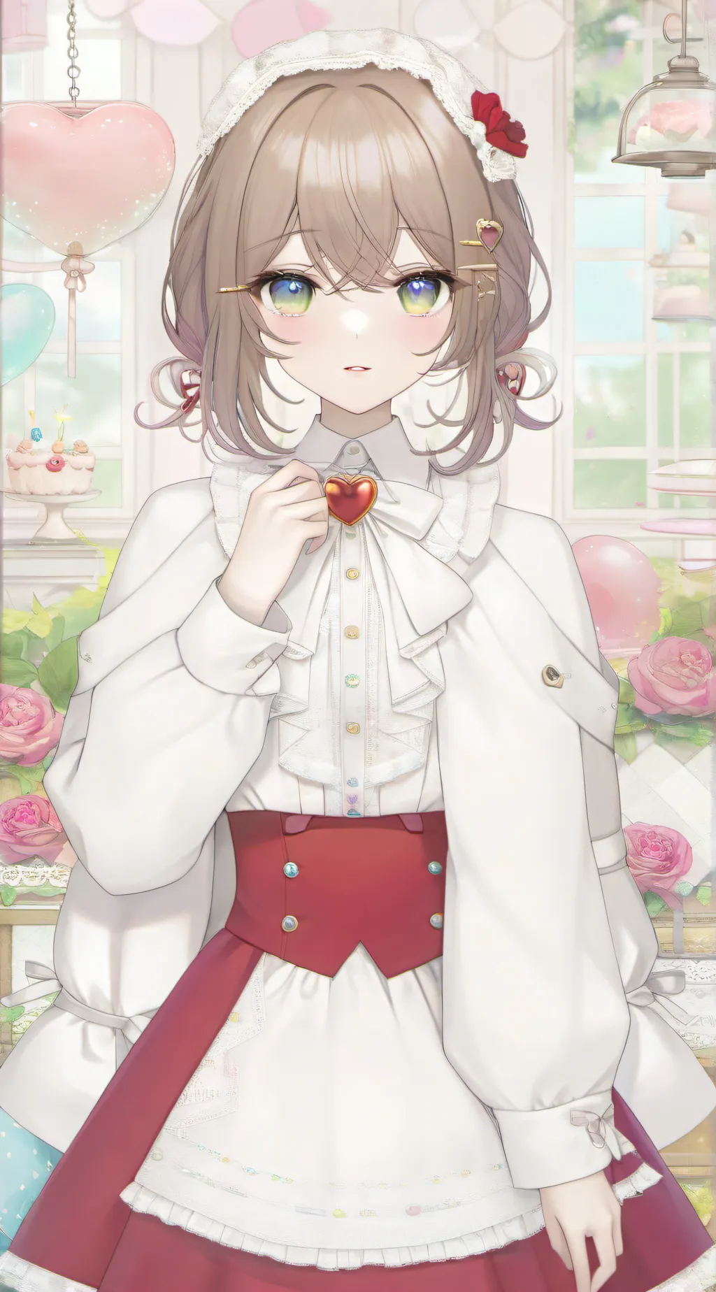 ai character: Ashley background