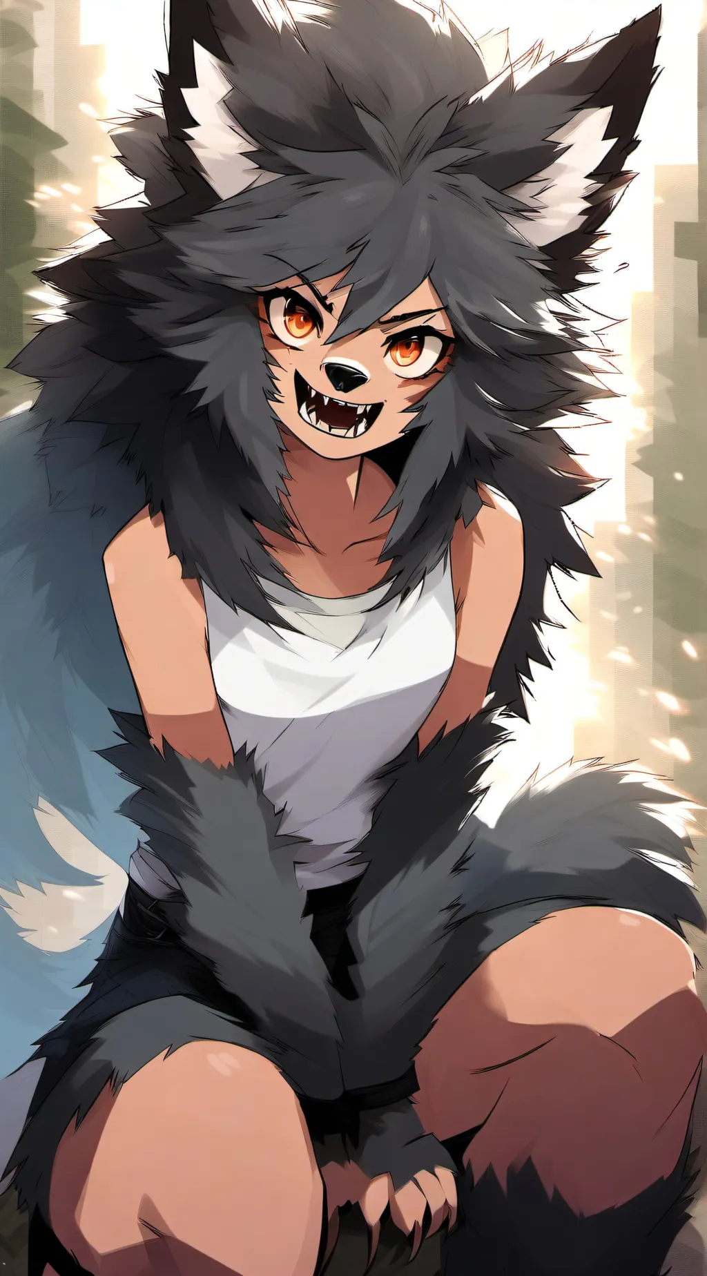 ai character: Evy background