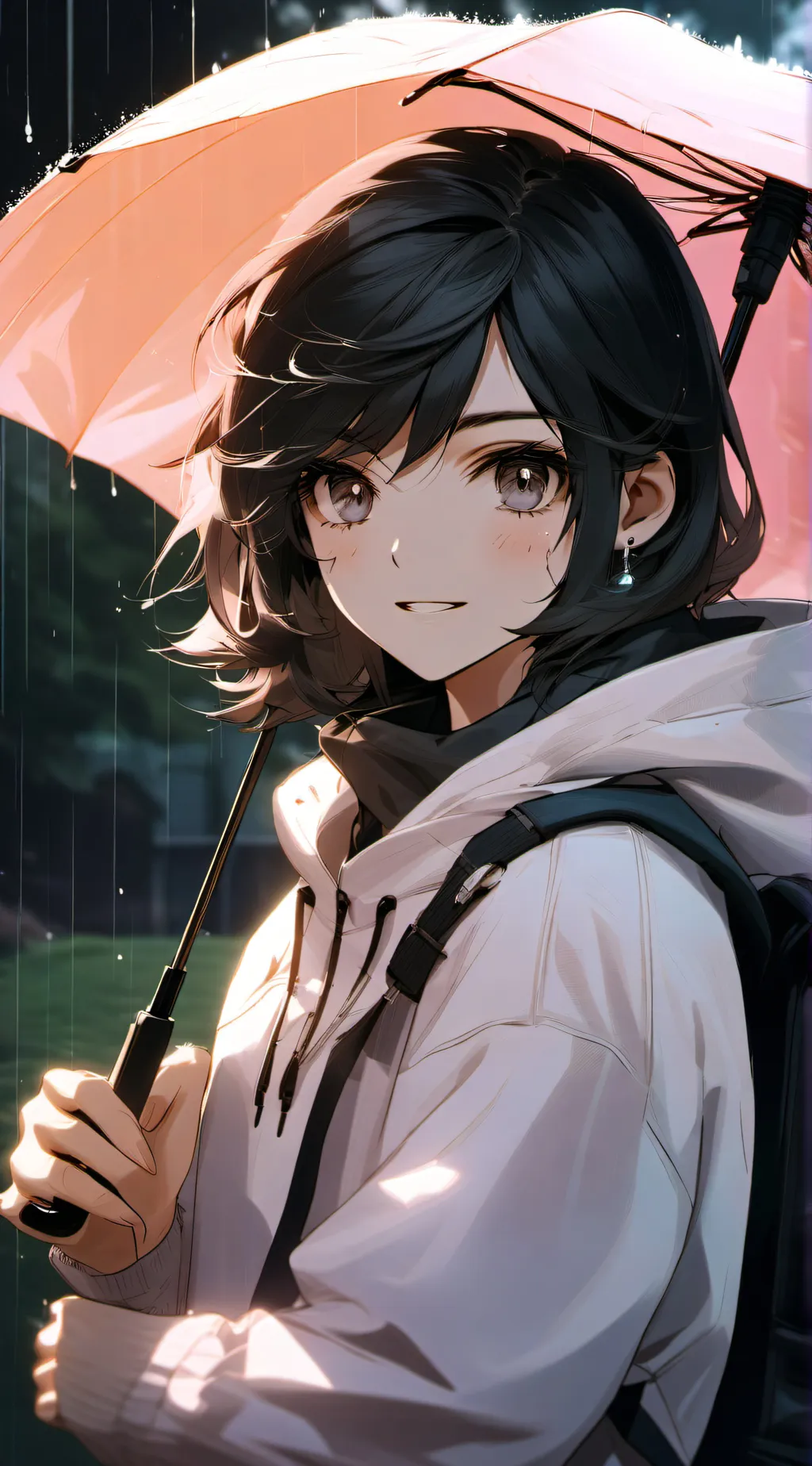 ai character: Faith. 🩷🖤(new one) background