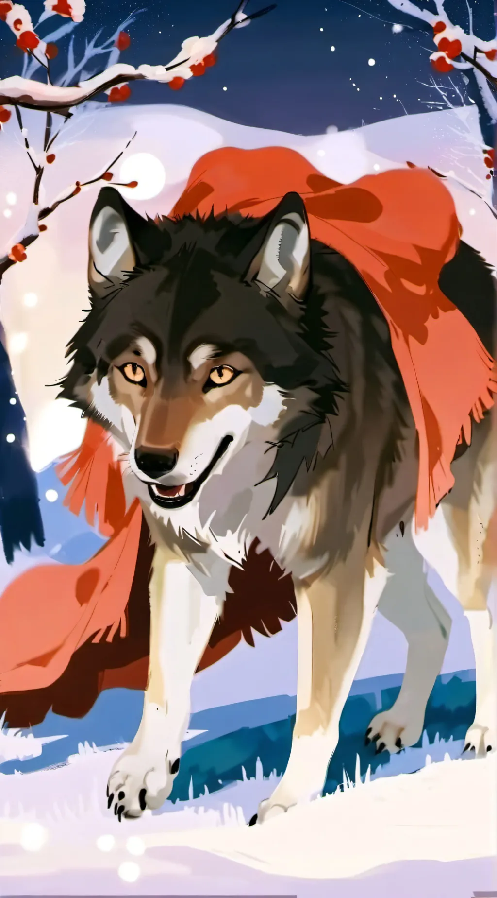 ai character: Maxie background