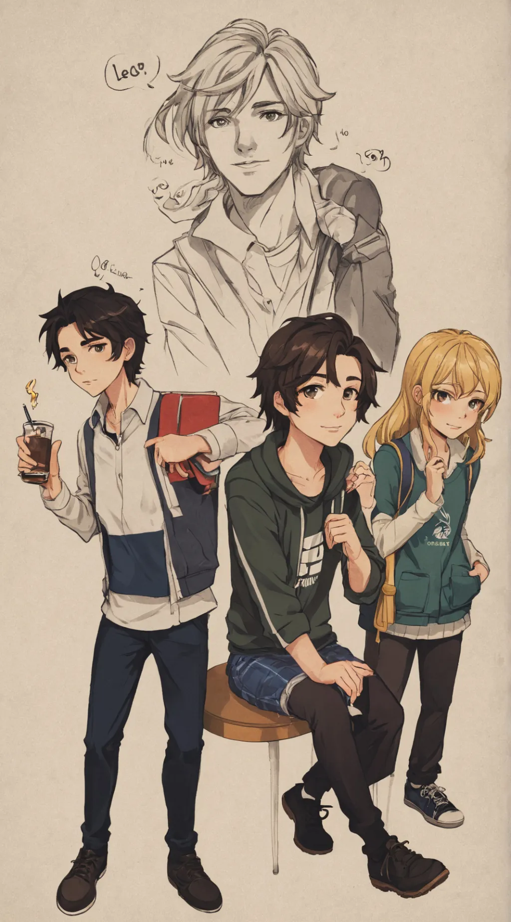 ai character: G4-AMTHSYT! background