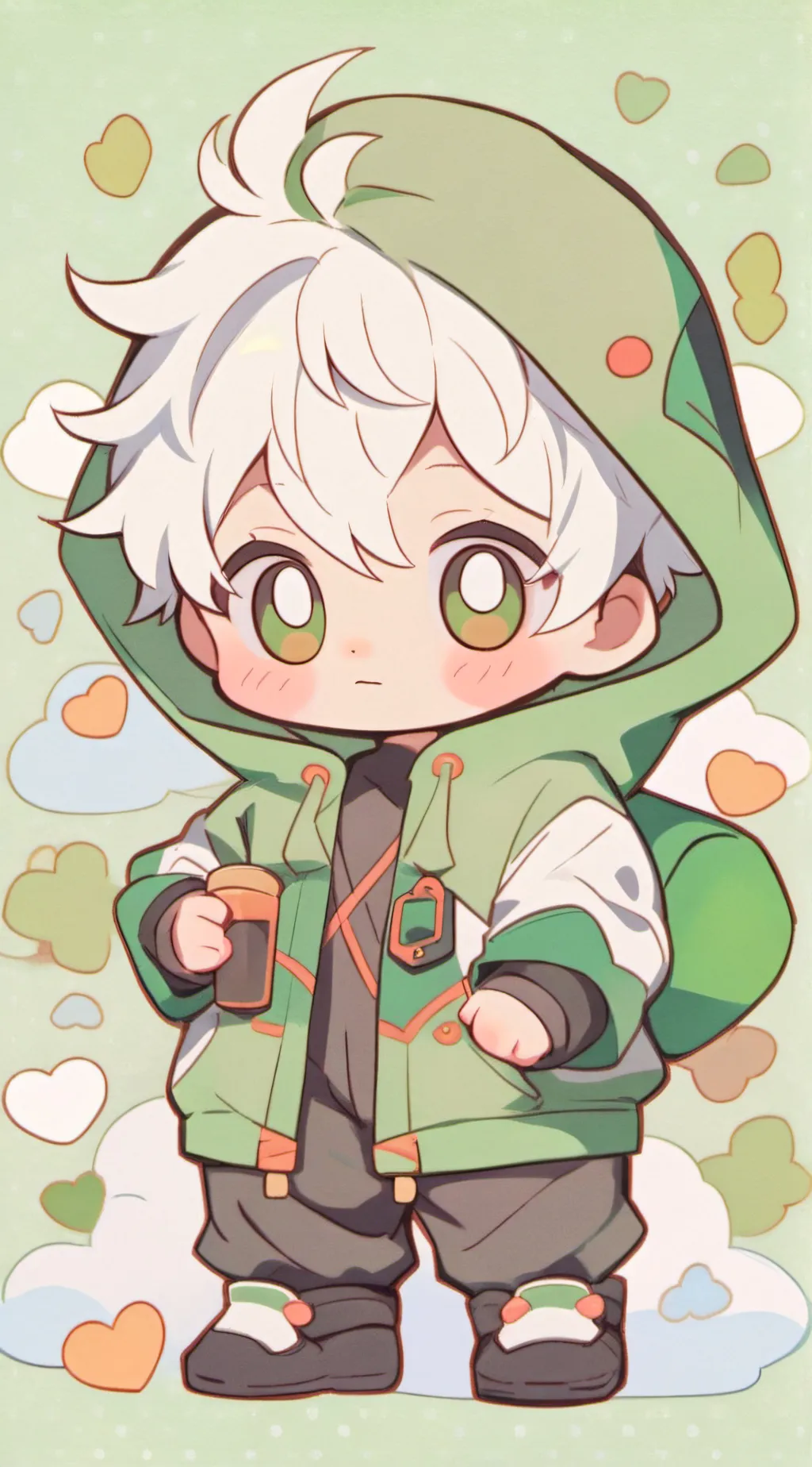 ai character: °•|Baby Luke|•° background