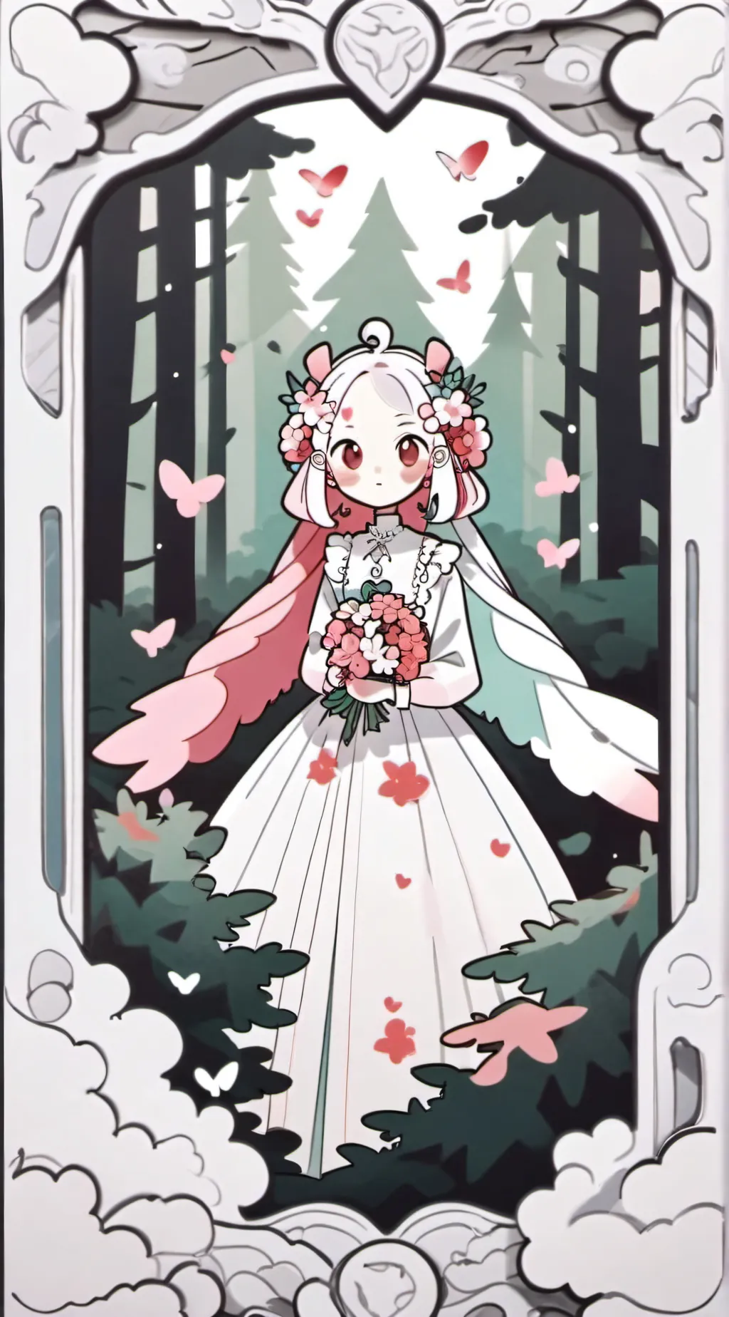 ai character: Flutter background