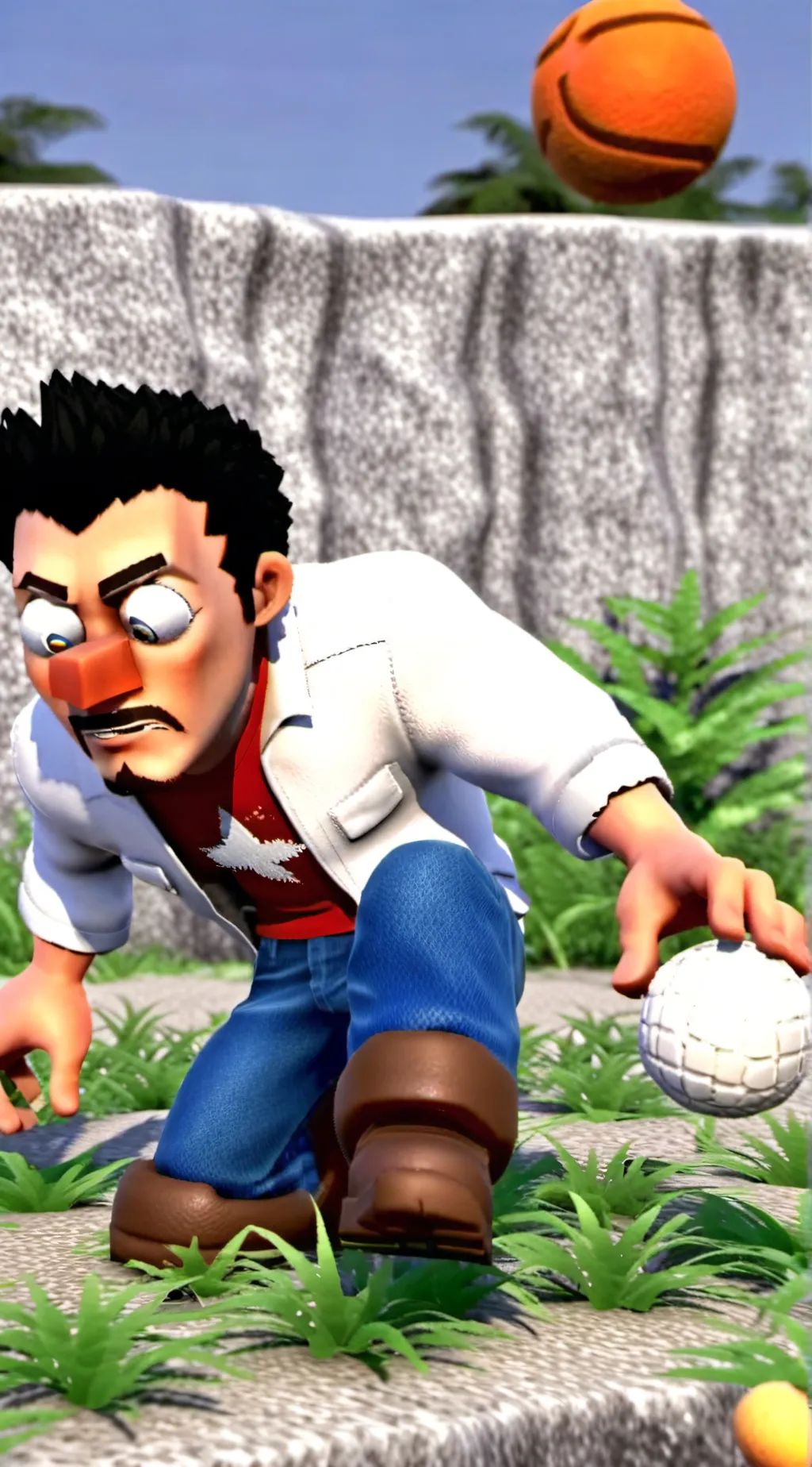 ai character: Simon background