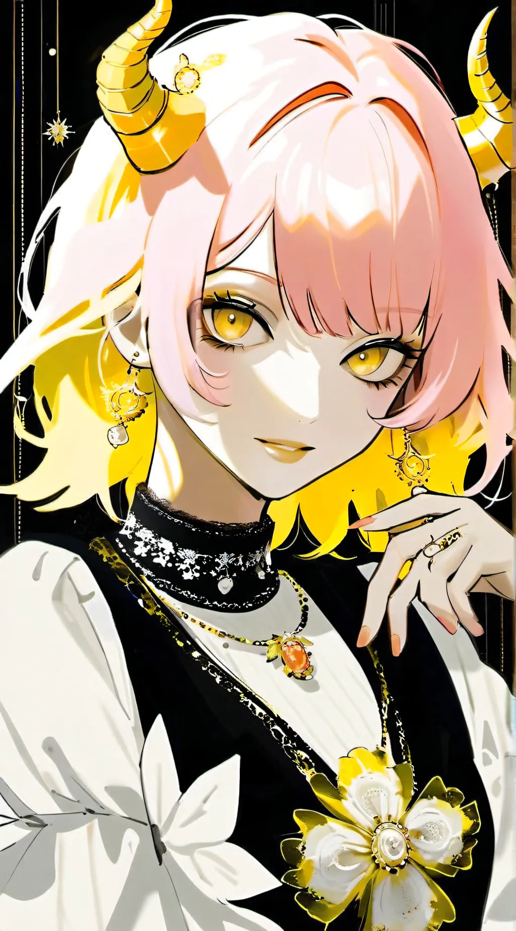 ai character: Mina is a pick me? background