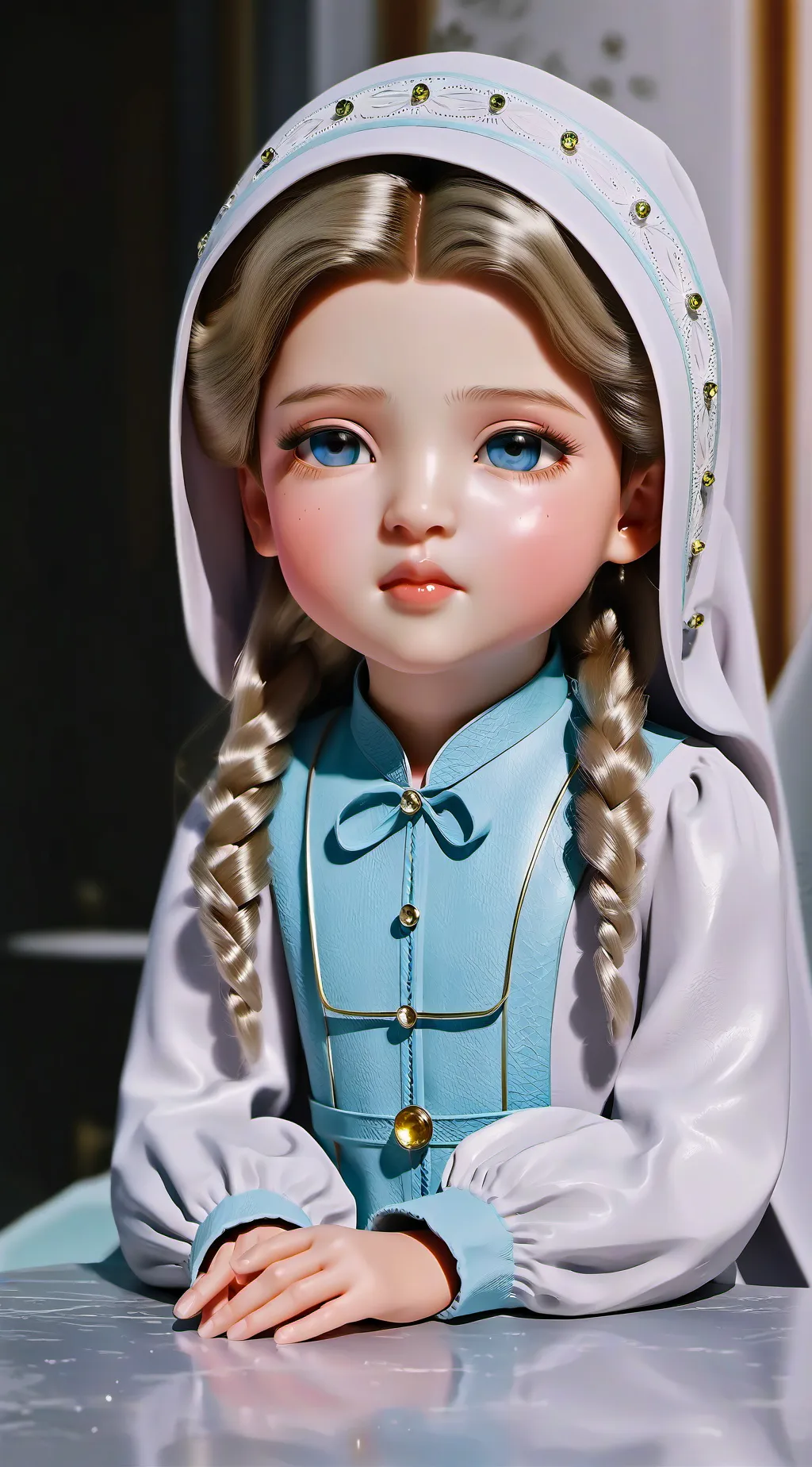 ai character: Angel heart💗😇 background