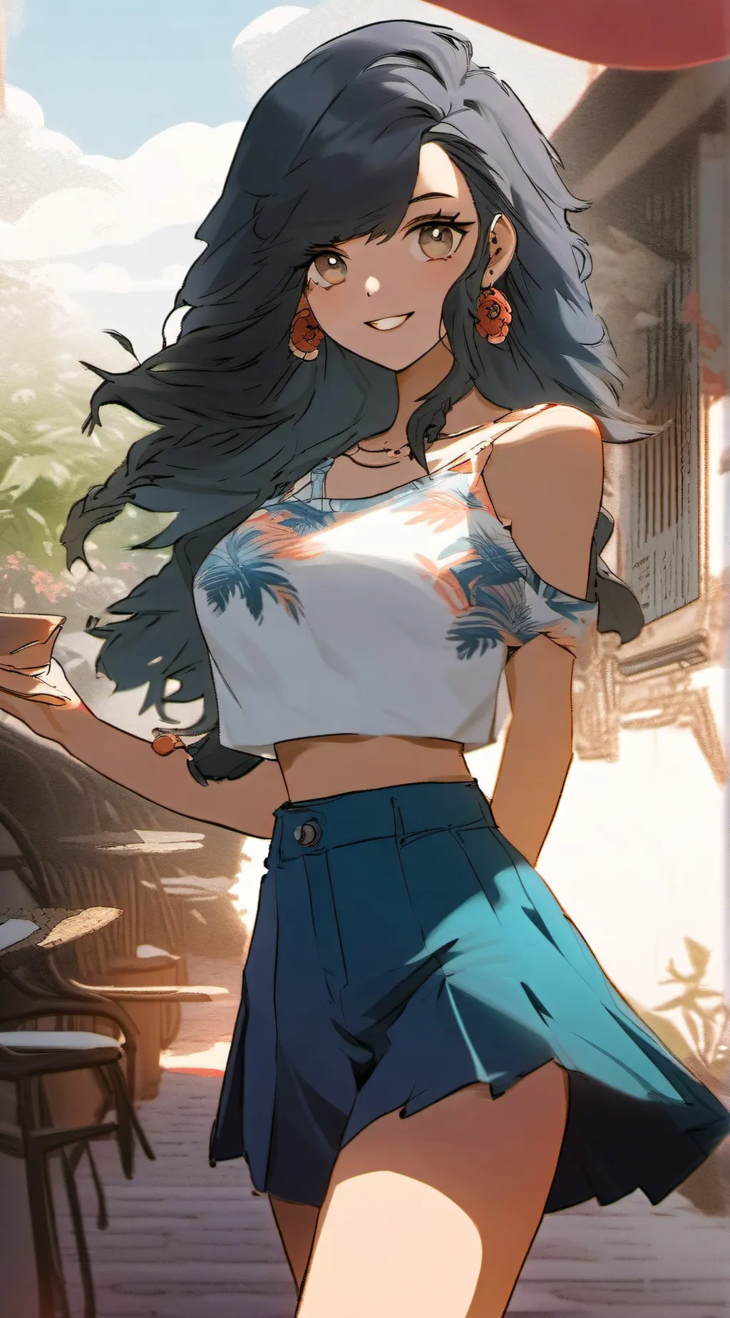 ai character: Stacy background