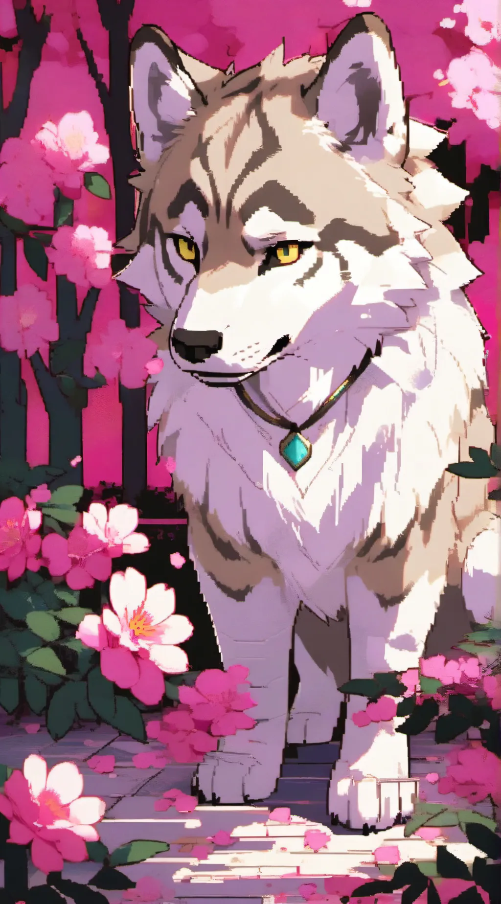 ai character: Lionprowl (OC) background