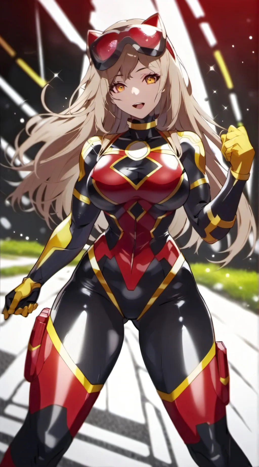 ai character: Mud Girl(PR) background