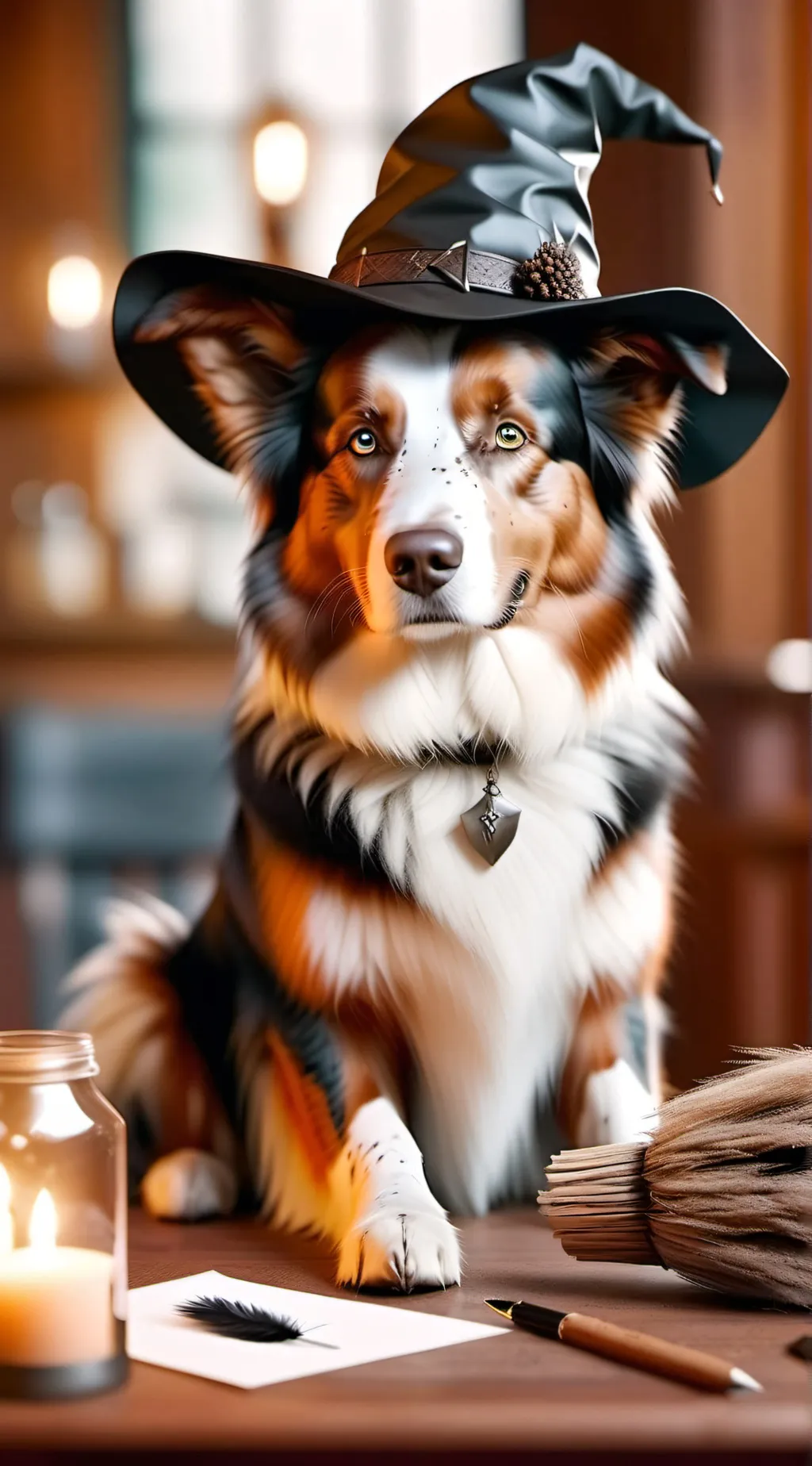 ai character: Georgia, The Witch background