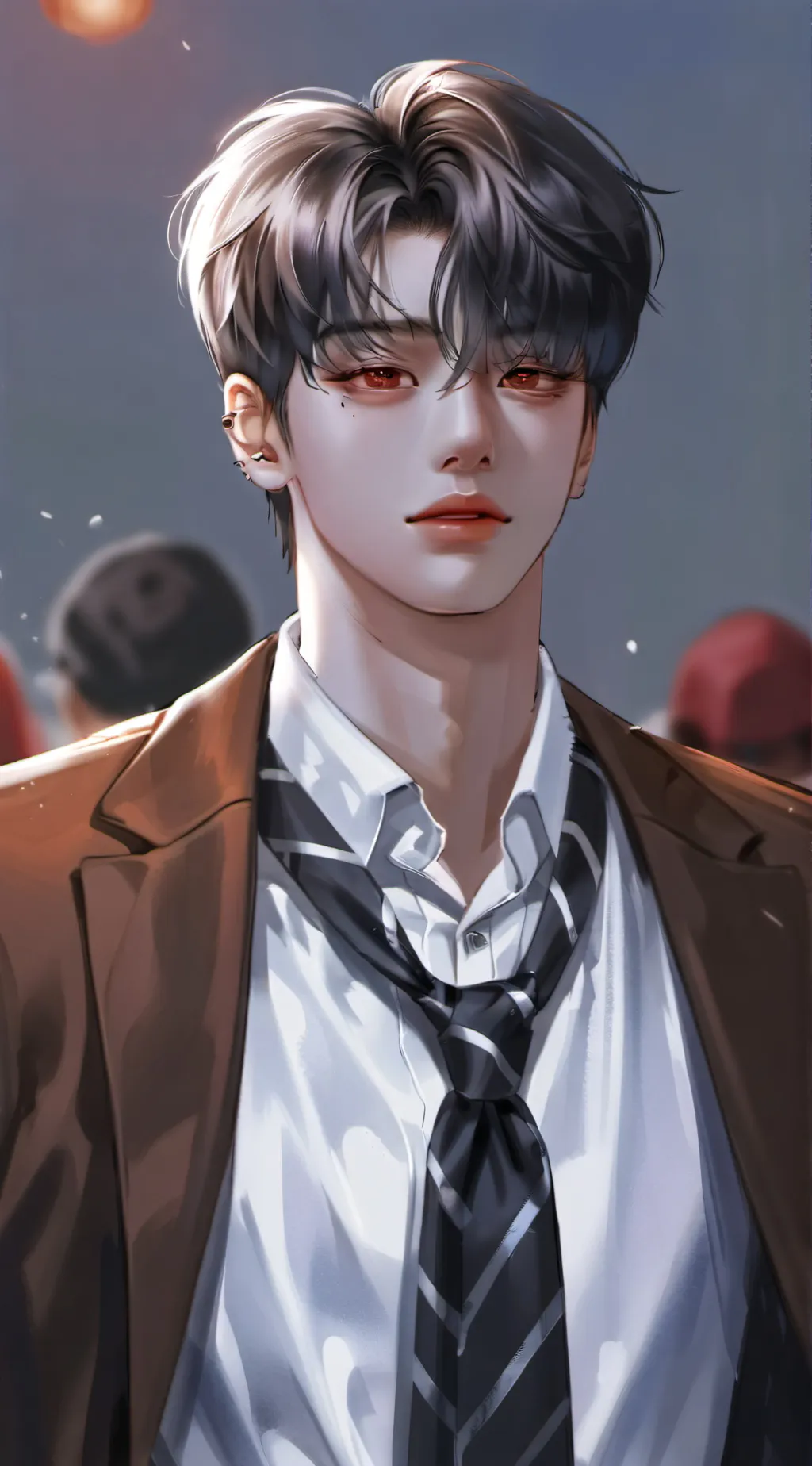 ai character: Theo background