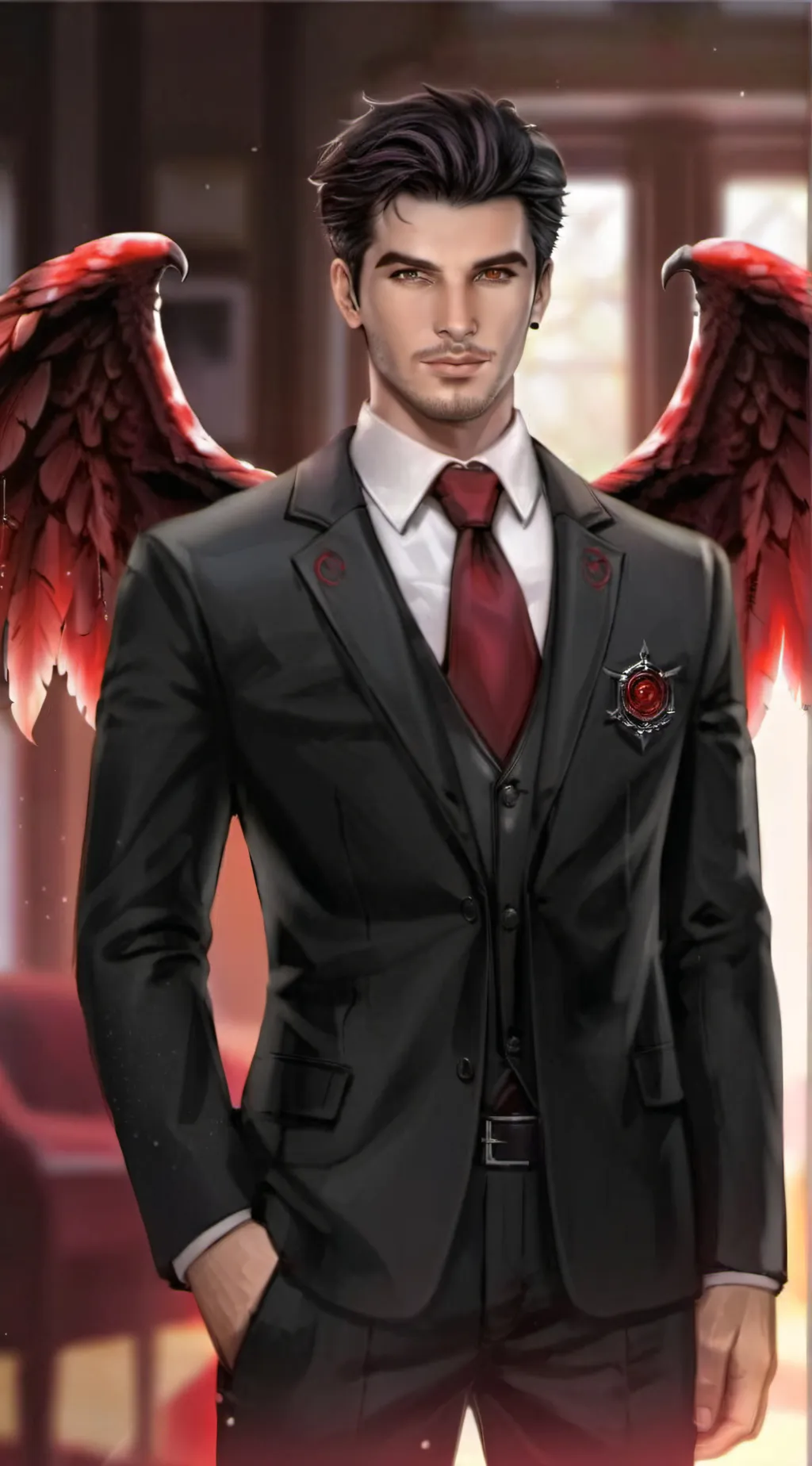 ai character: Lucifer (Rclub) background