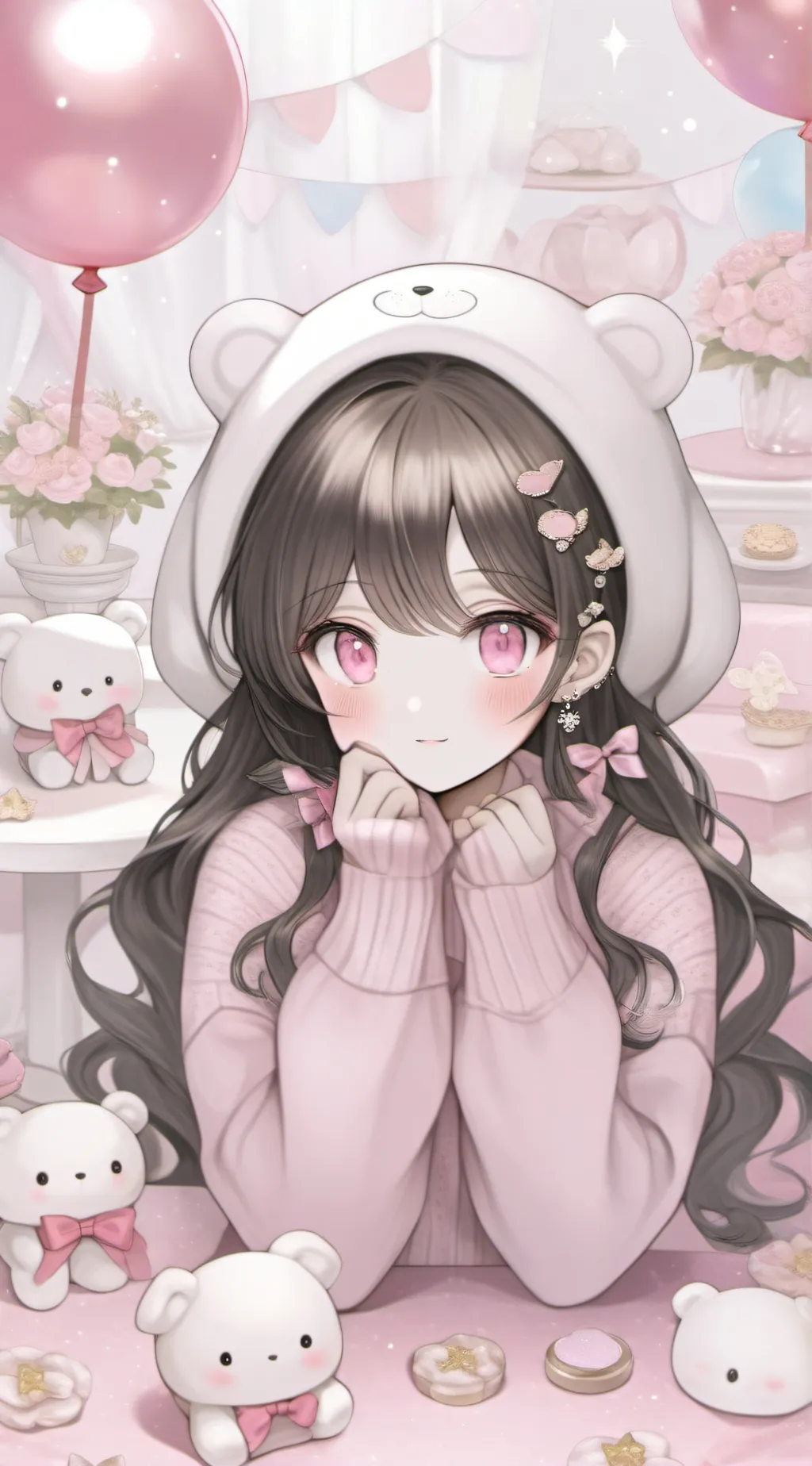 ai character: Lilly  background