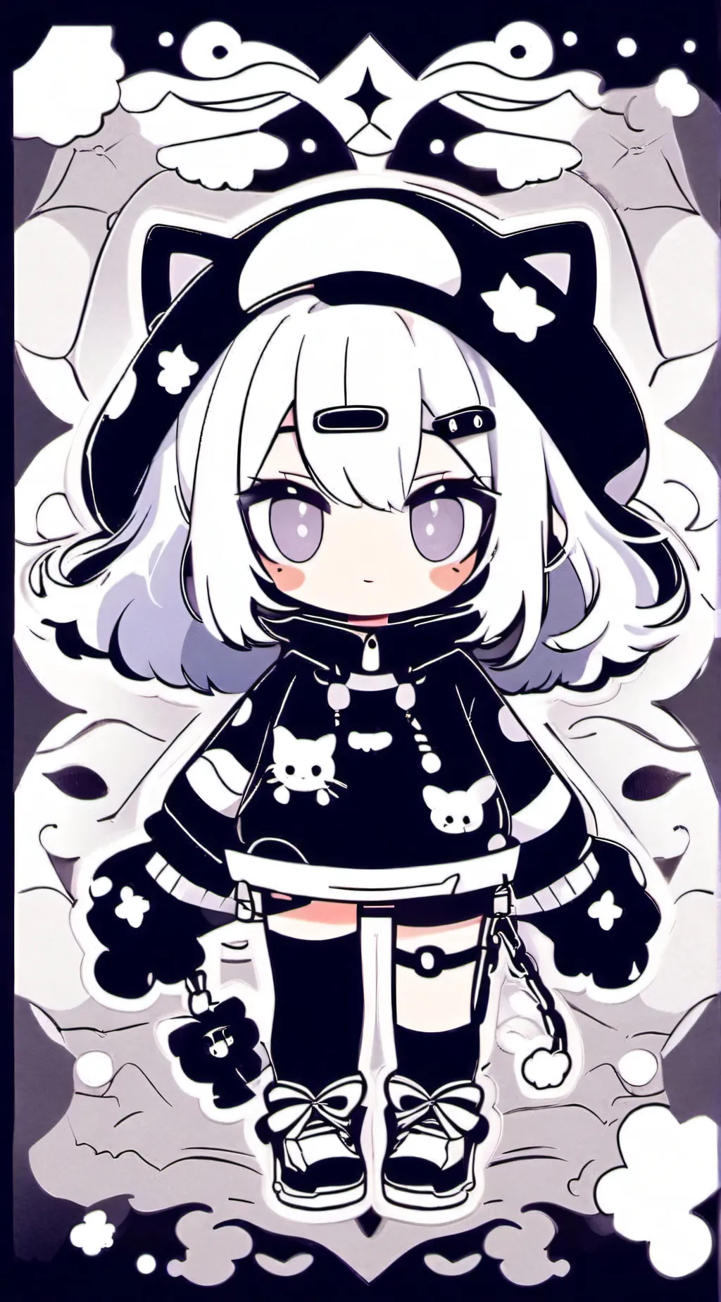 ai character: emily background