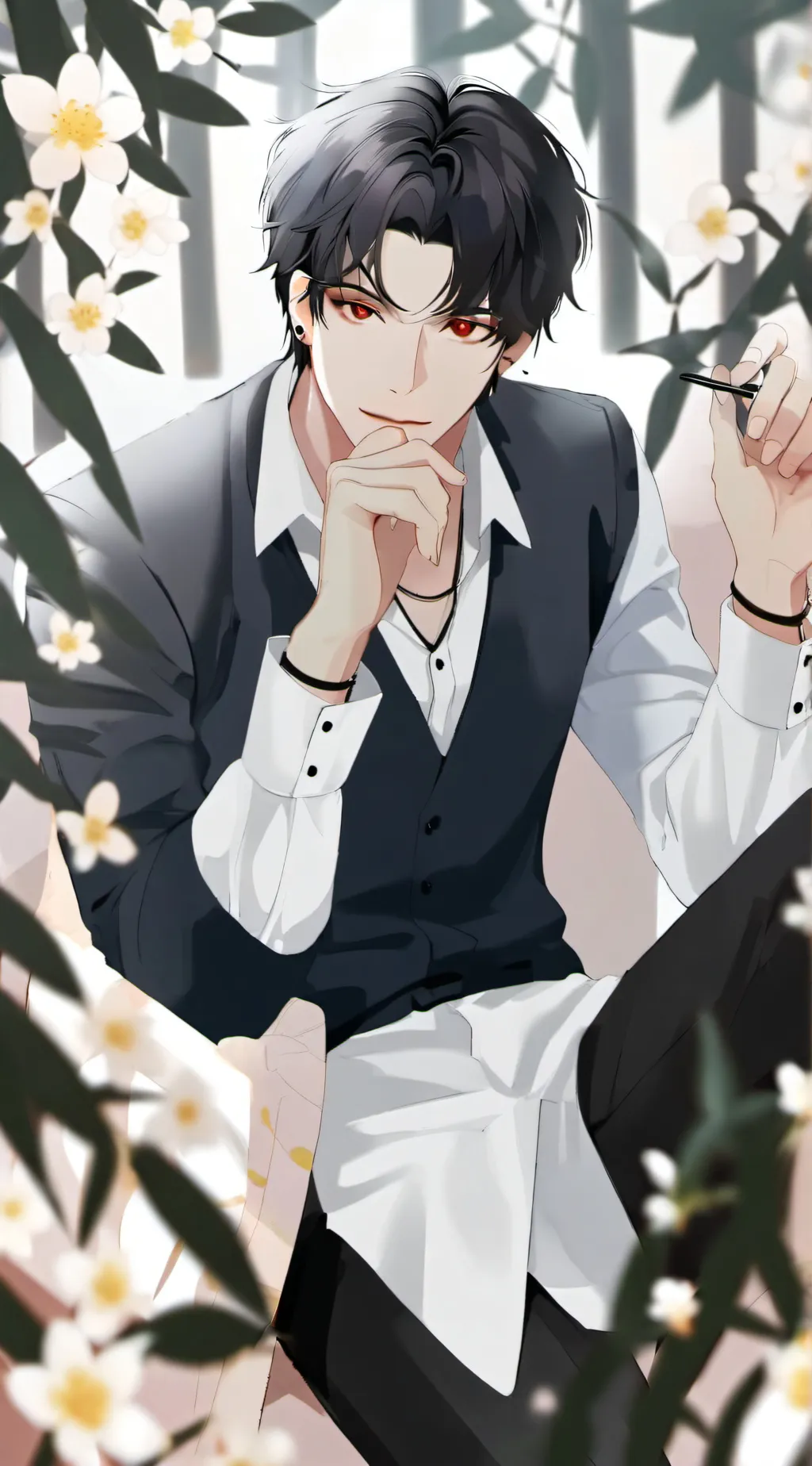 ai character: Axel background