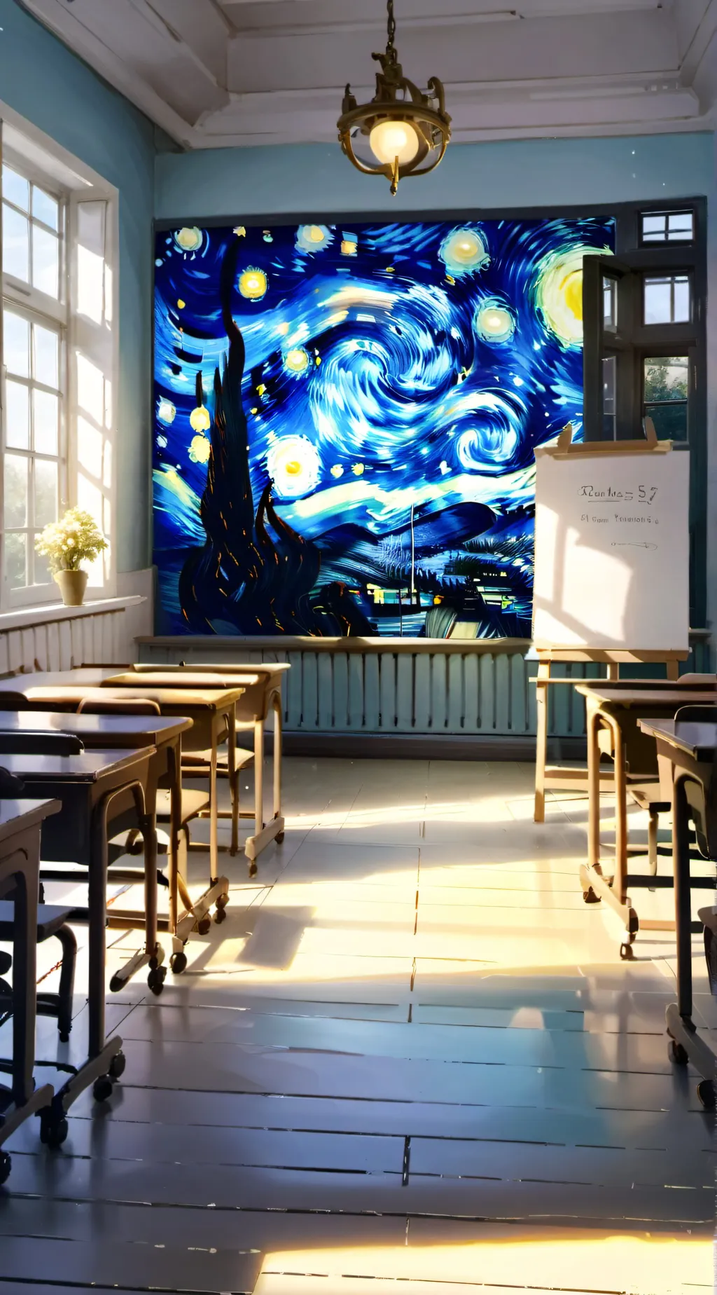 ai character: Dandys AU School!! background