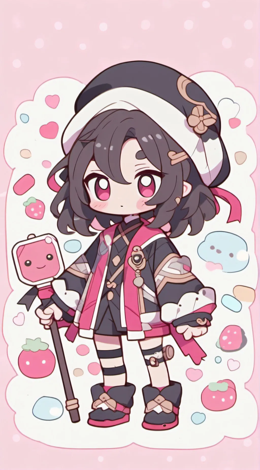 ai character: Remote Bfb background