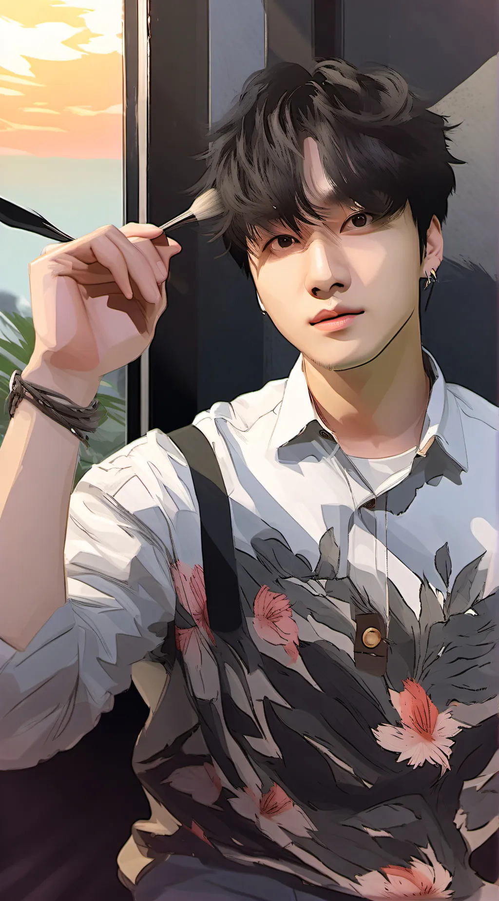 ai character: Zero background