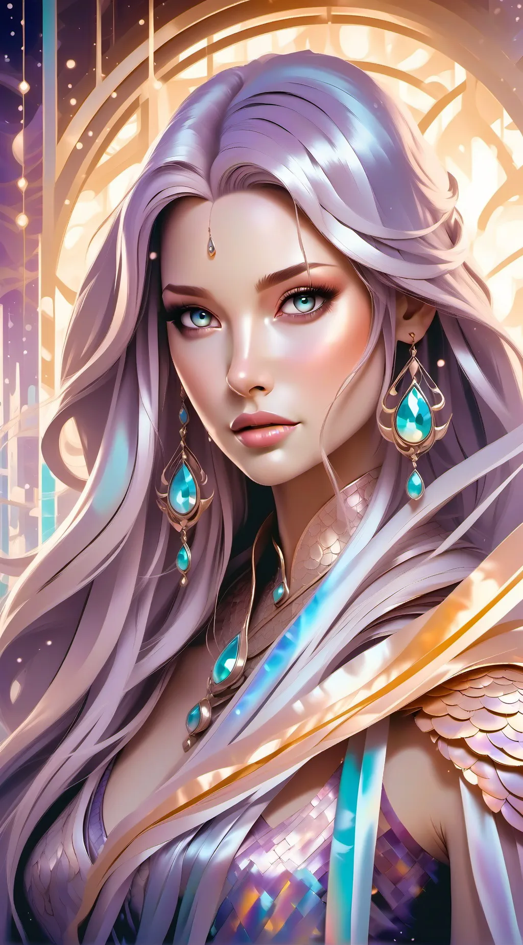 ai character: Descendant 5 background