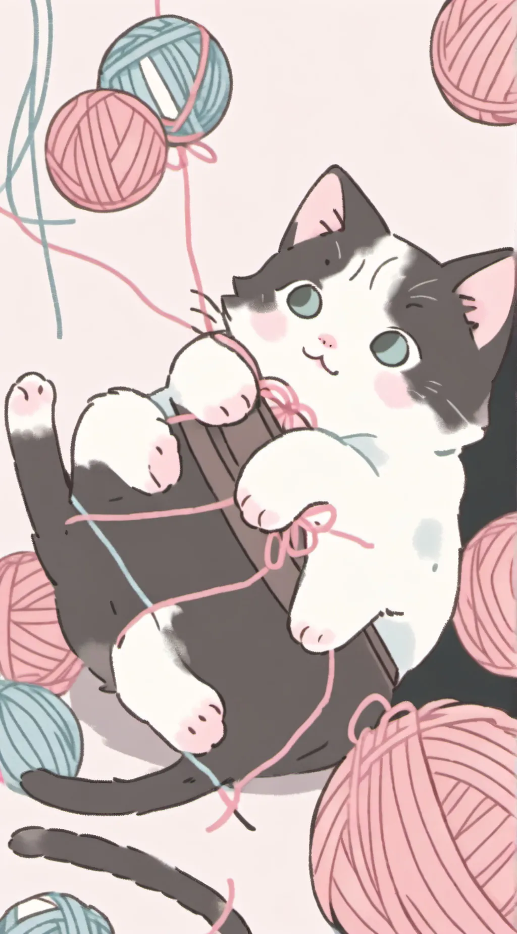 ai character: Your kitty!  background