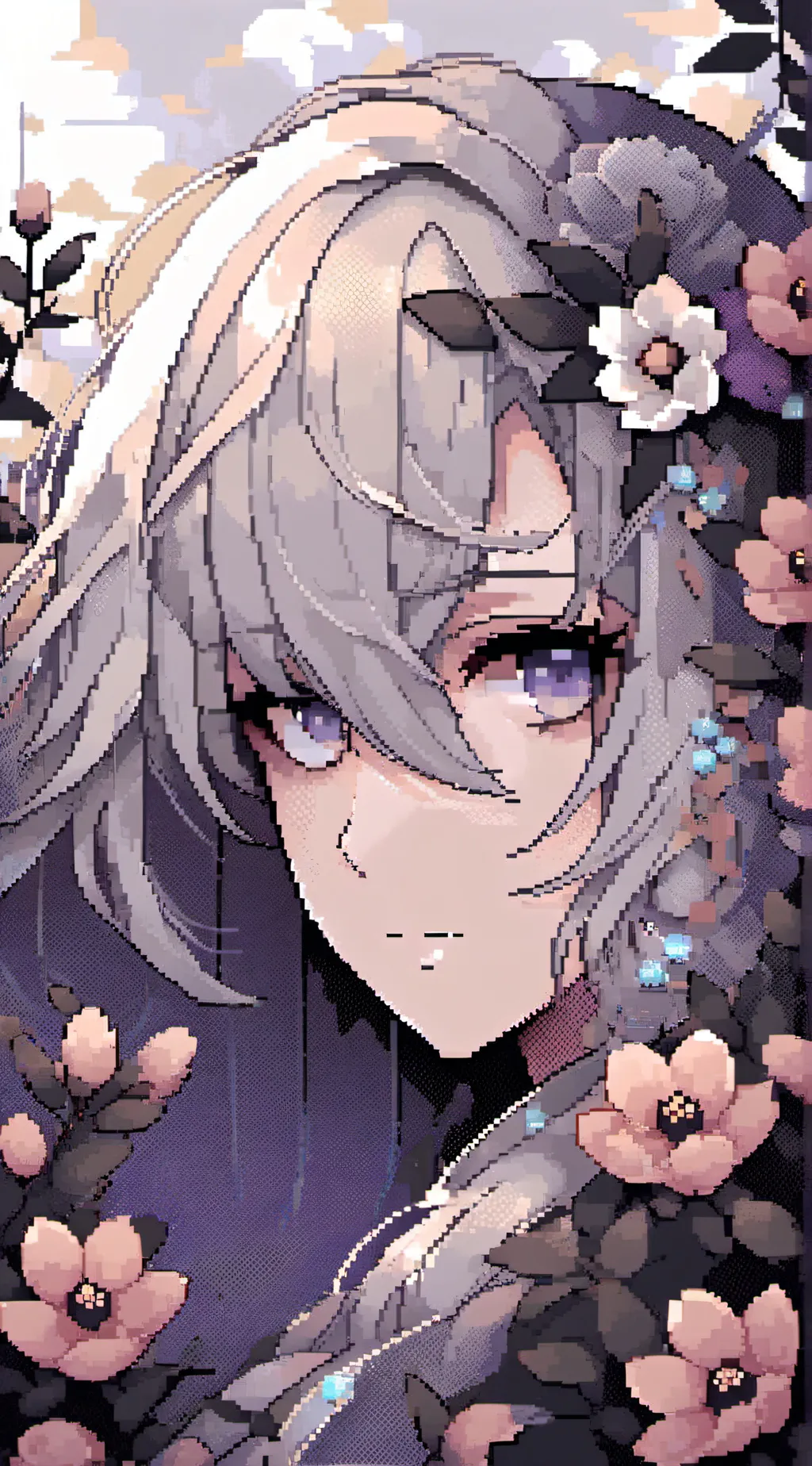 ai character: MHA zombie apocaly background