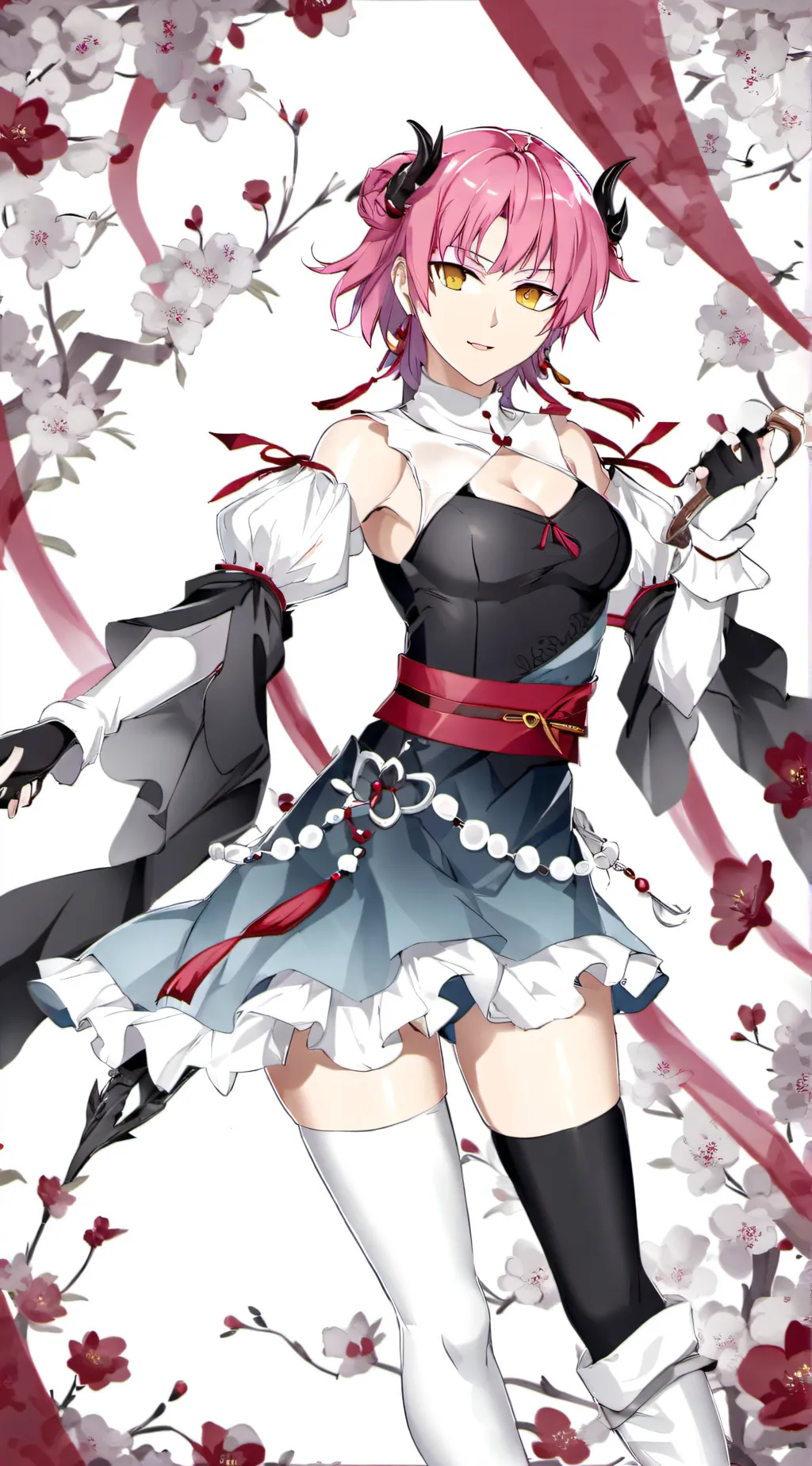 ai character: uppermoons pregnan background