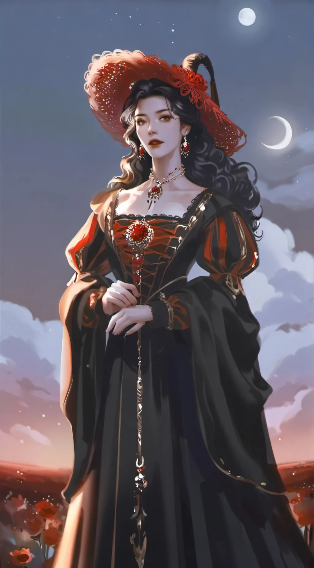 ai character: Adelaide Davenmoor background