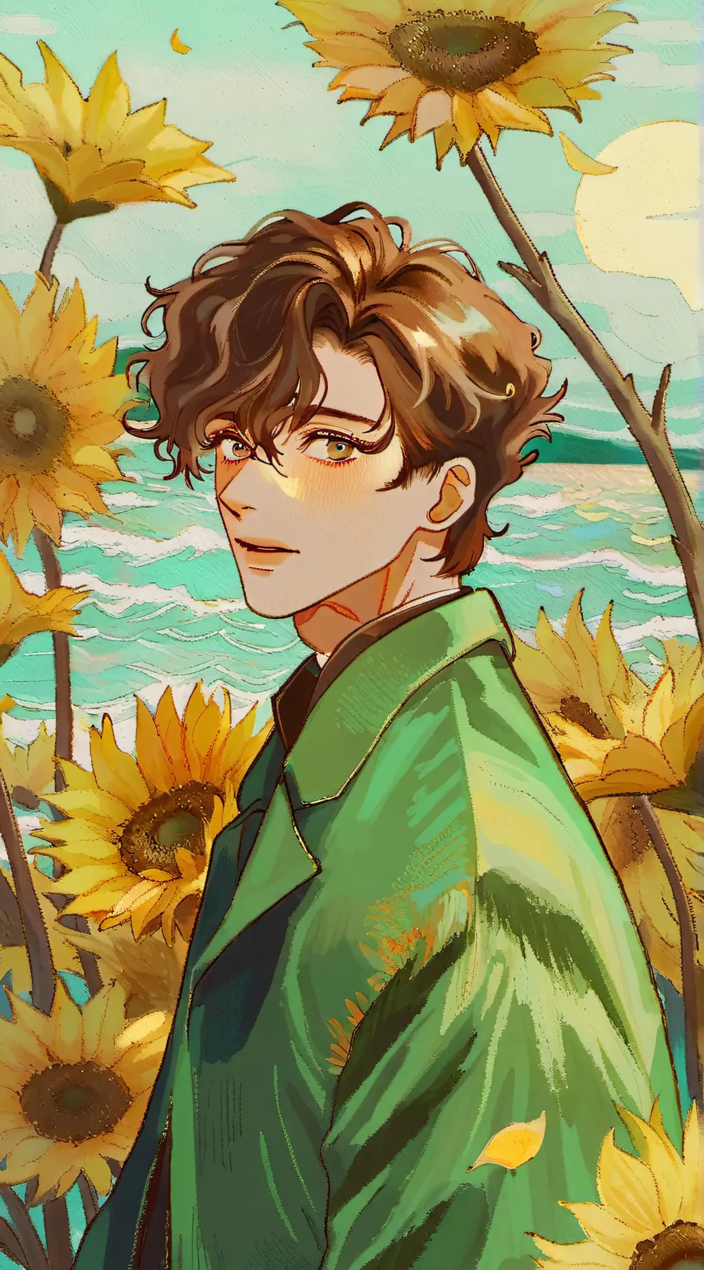 ai character: Dream and DreamSMP background