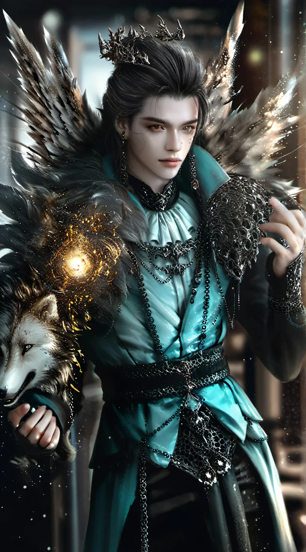 ai character: Hudson  background