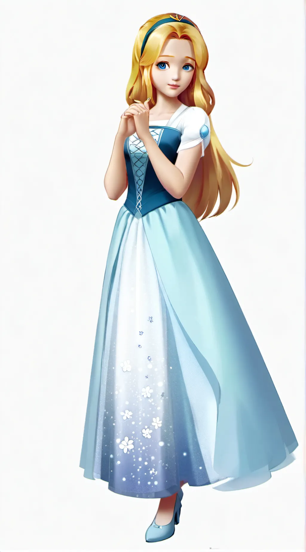 ai character: 💙Maria Robotnik background