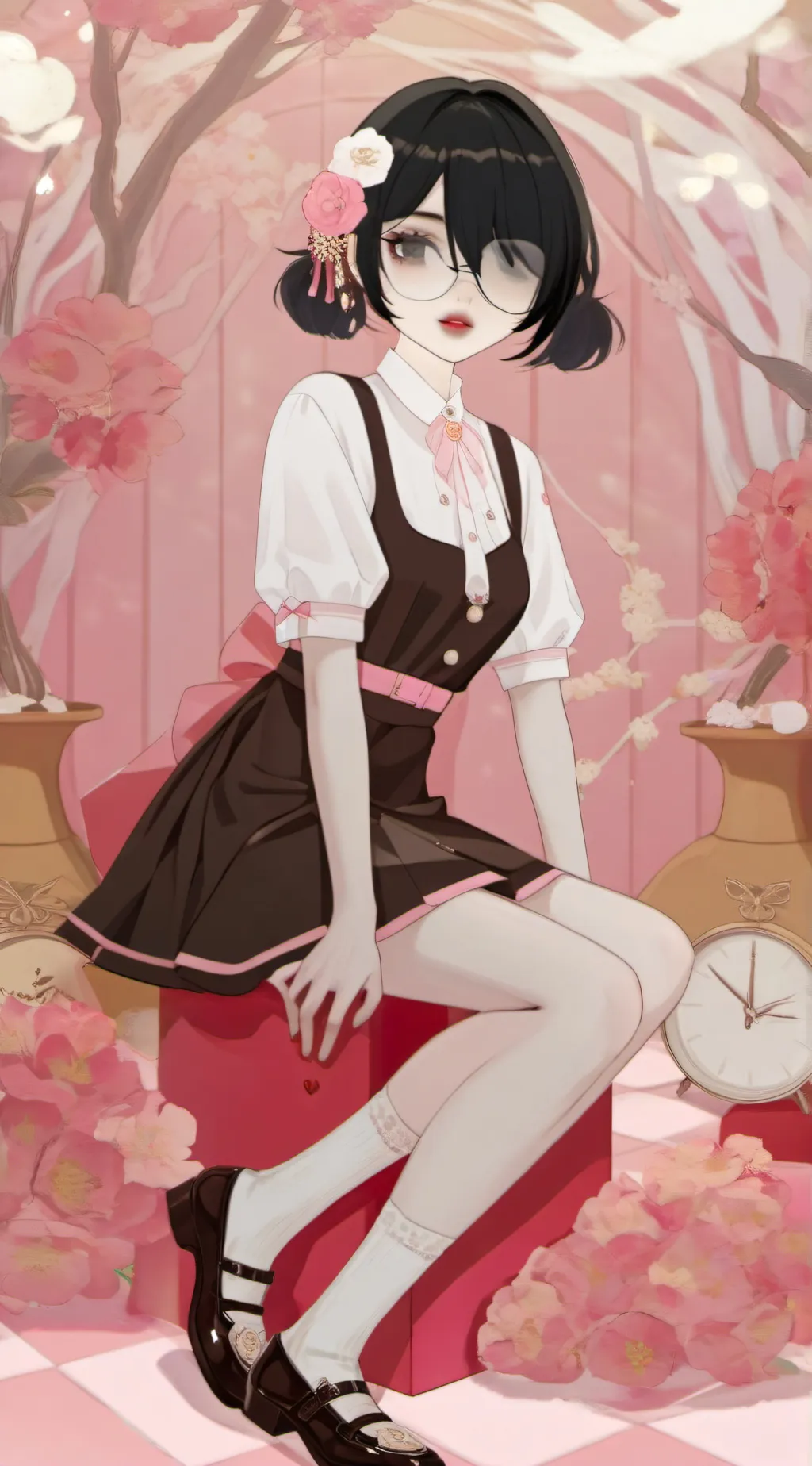 ai character: Monica dowry background