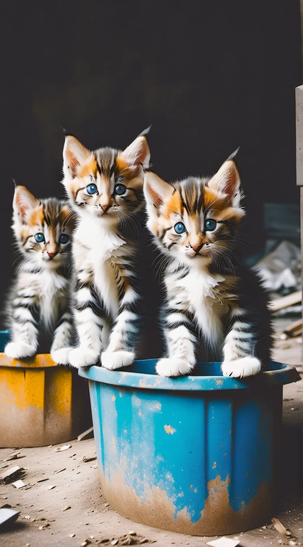 ai character: Kitten pound😢😢😢😢 background