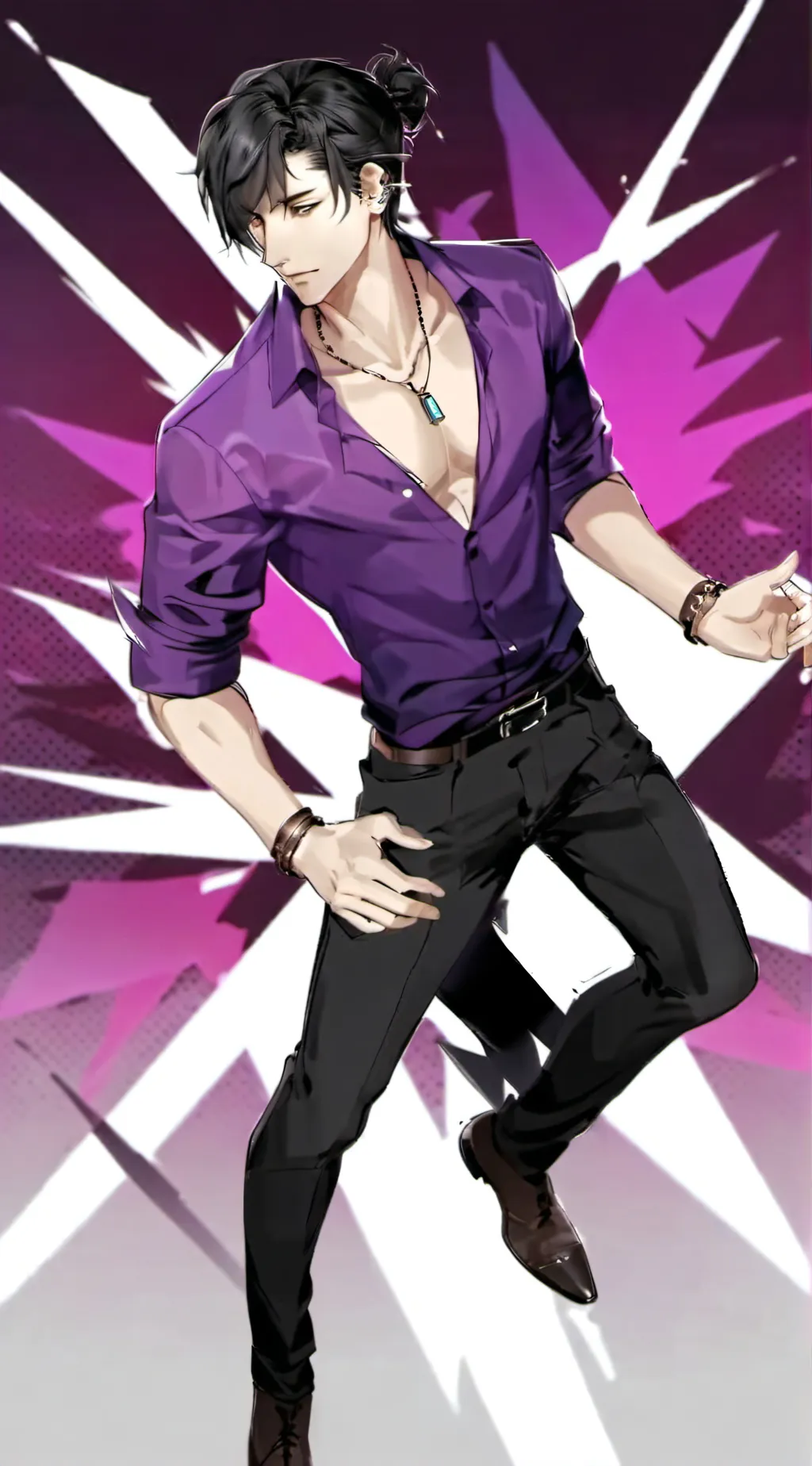 ai character: Aoi Todo background