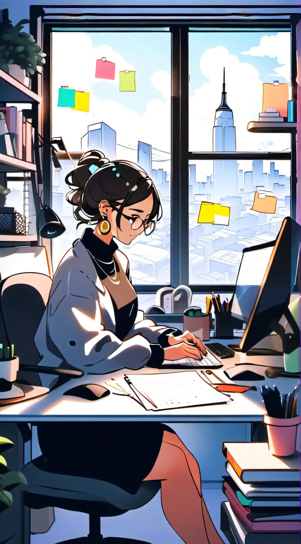 ai character: Brou background