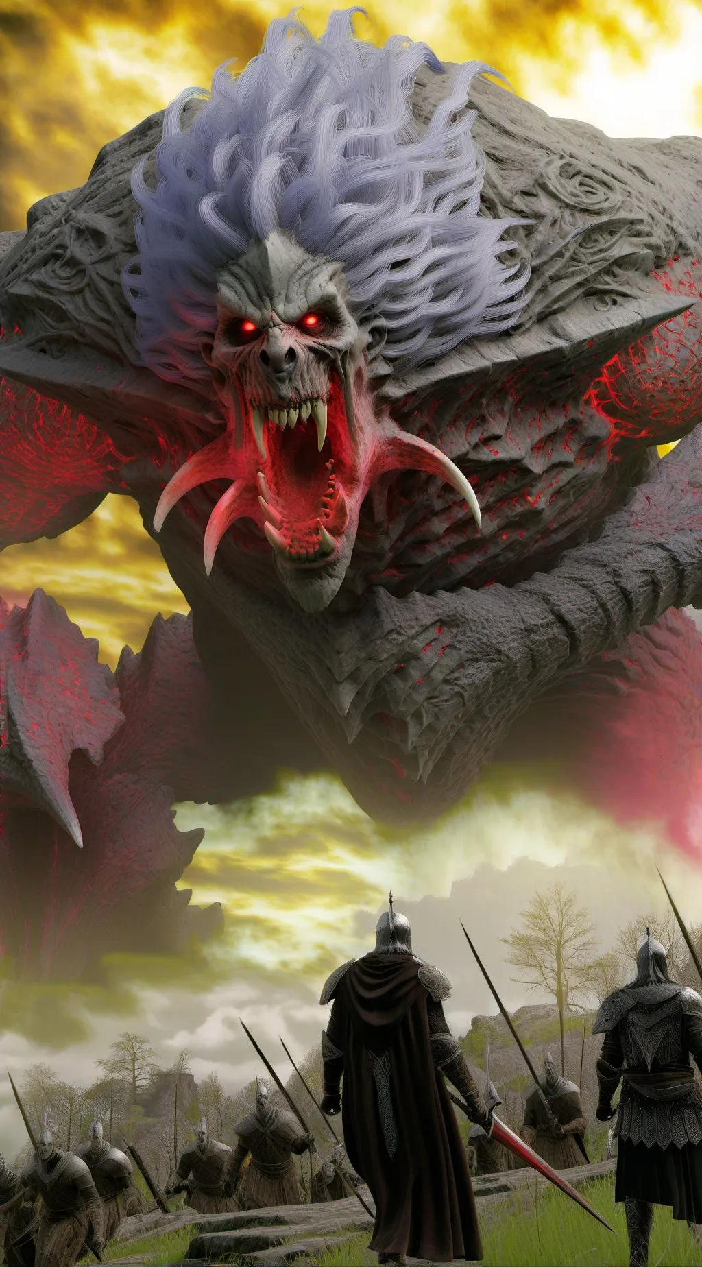 ai character: ITS SPOOKY MONTH background