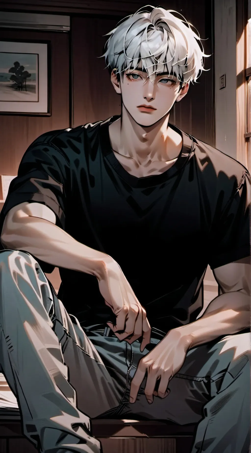 ai character: Max background