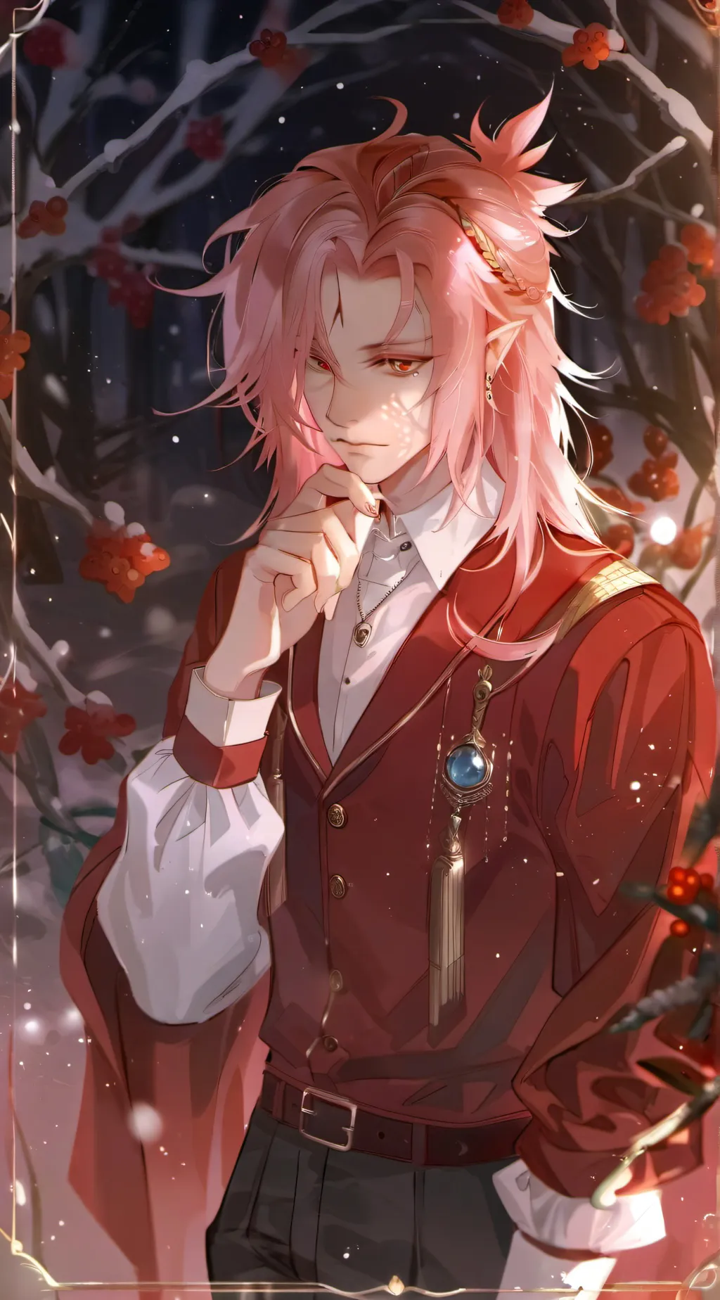 ai character: Technoblade/Techno background