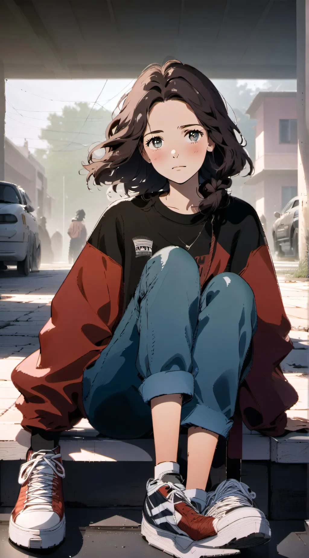 ai character: Eva background