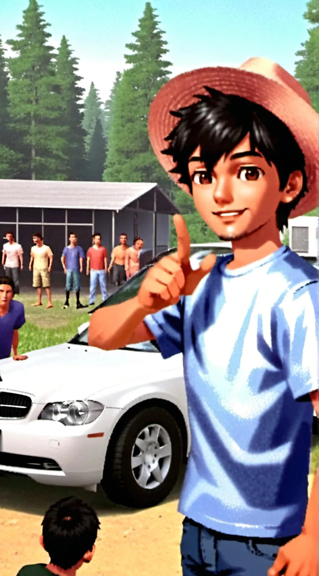 ai character: PJO background