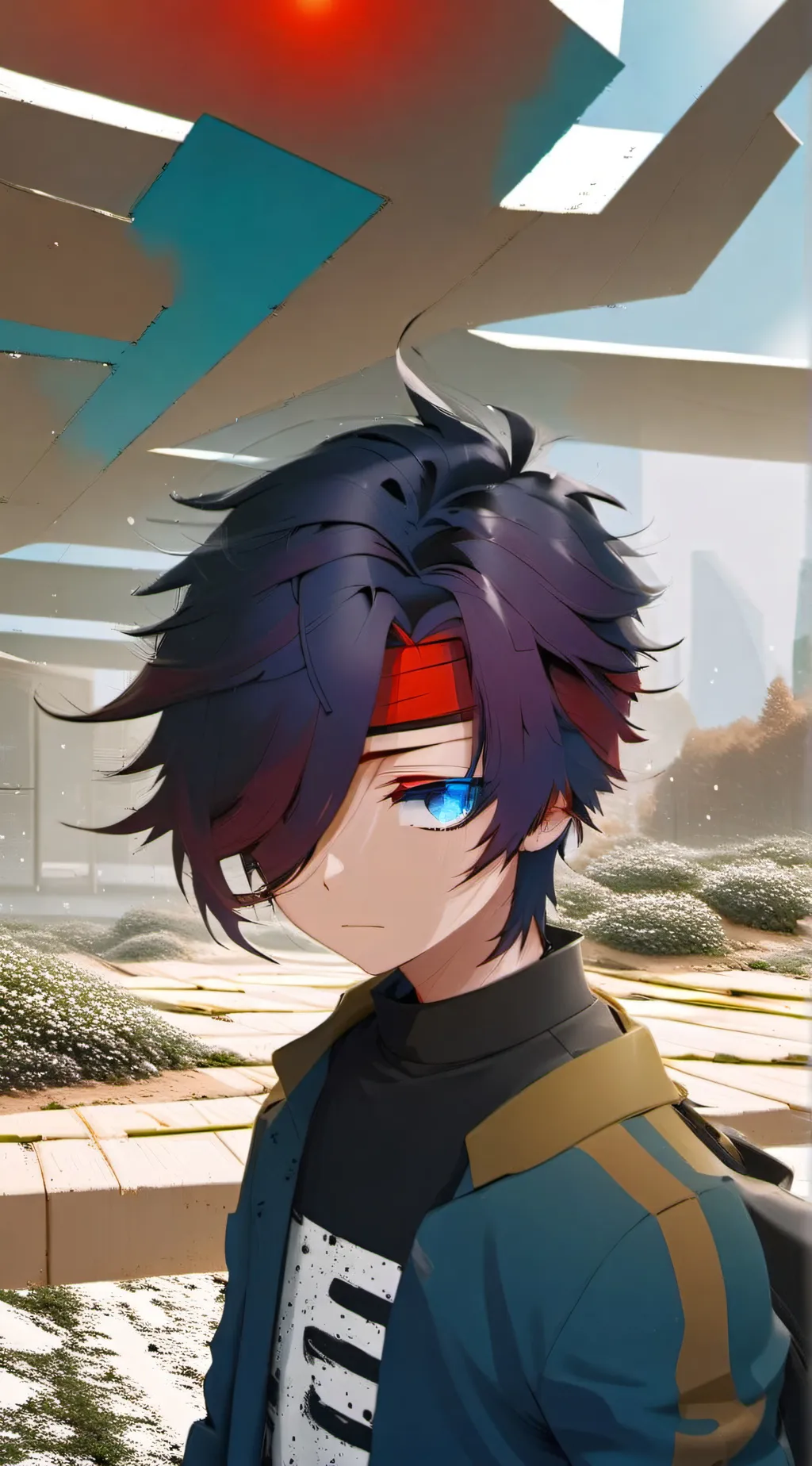 ai character: Ein background