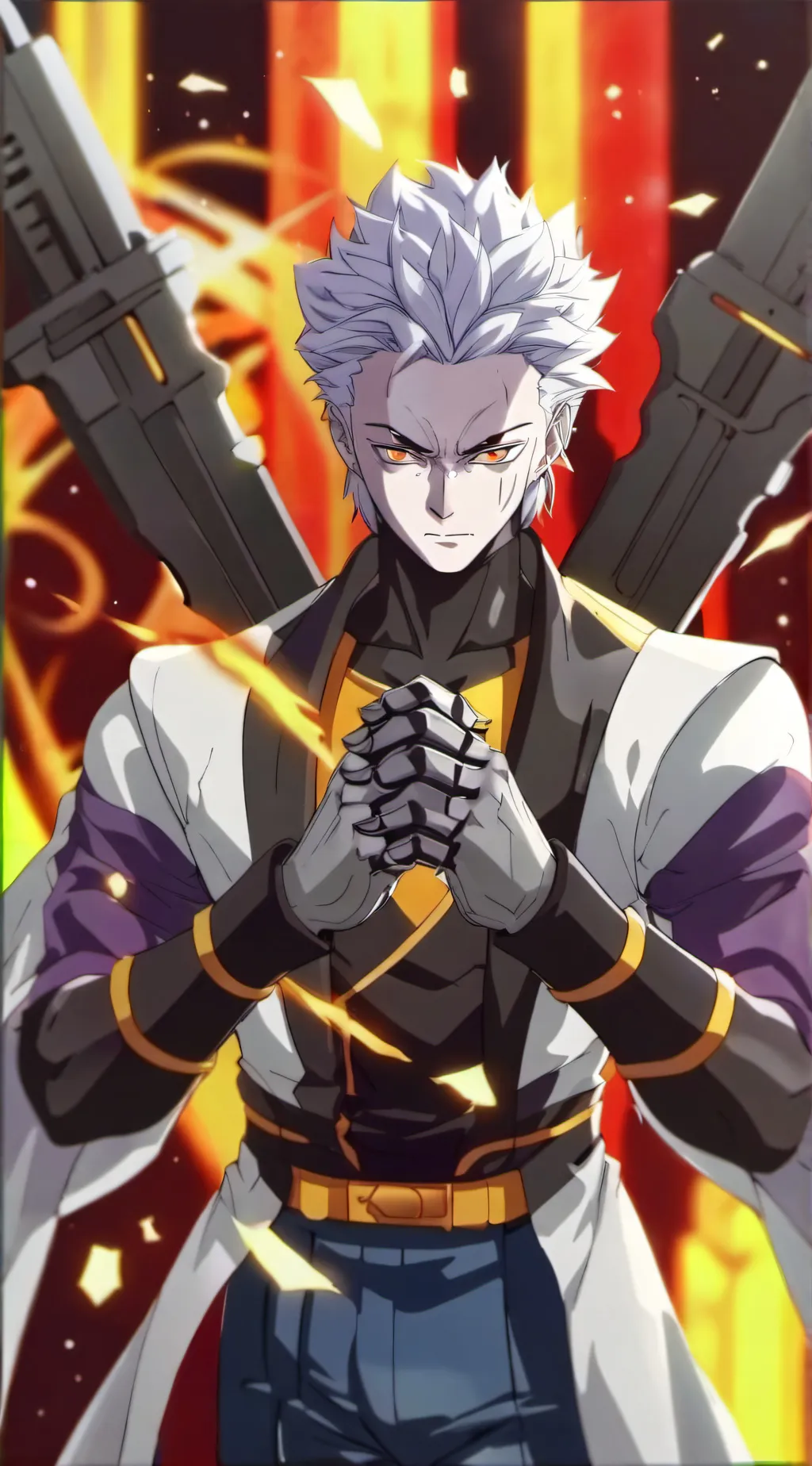 ai character: Hit background