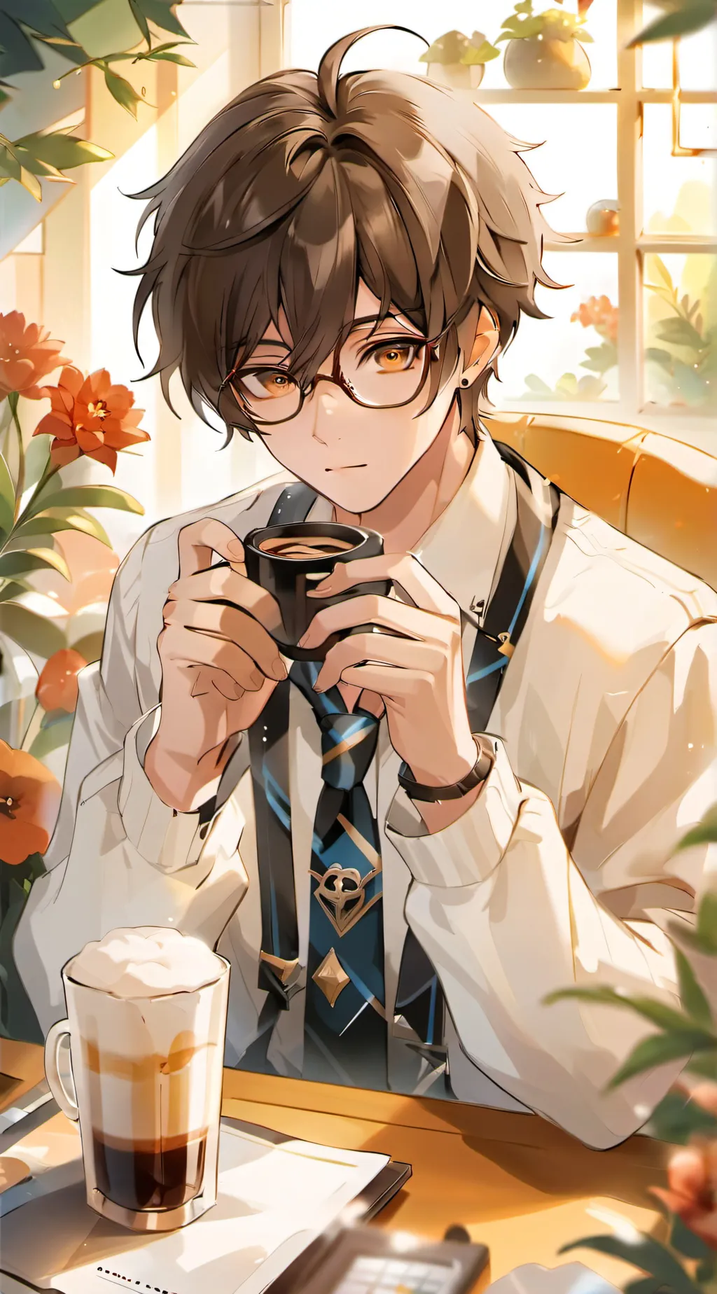 ai character: Owen background